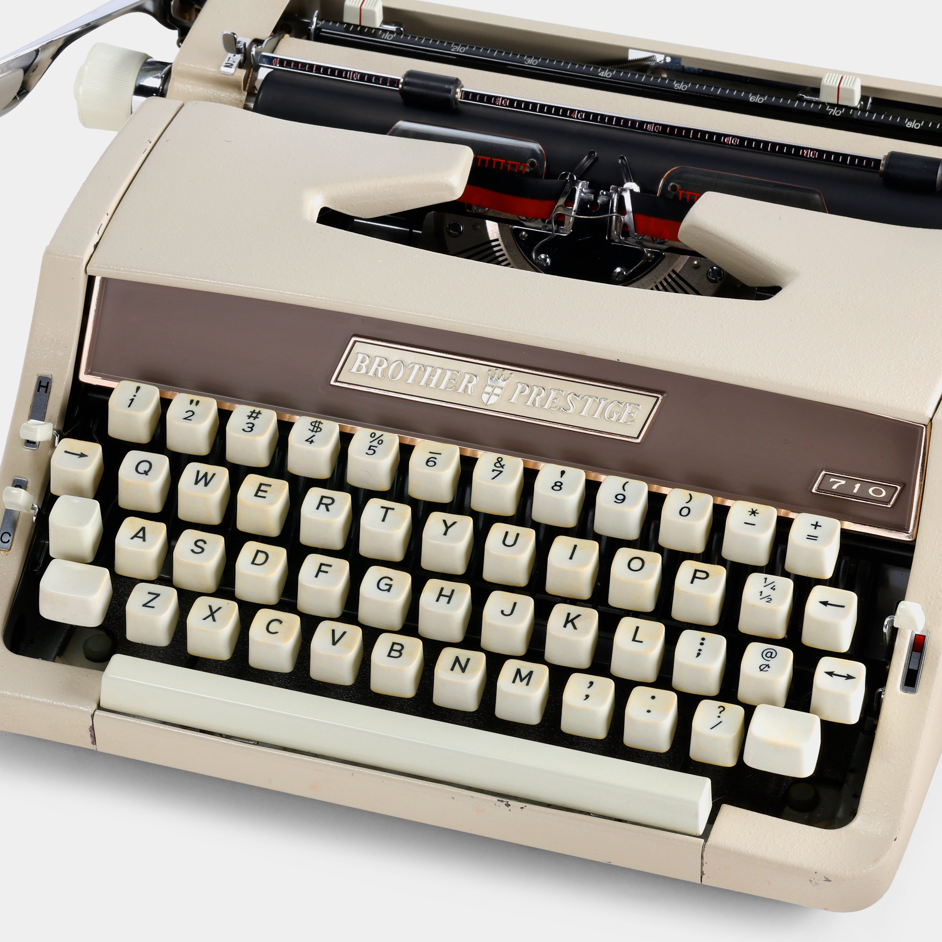 Brother Prestige 710 Manual Typewriter and Case