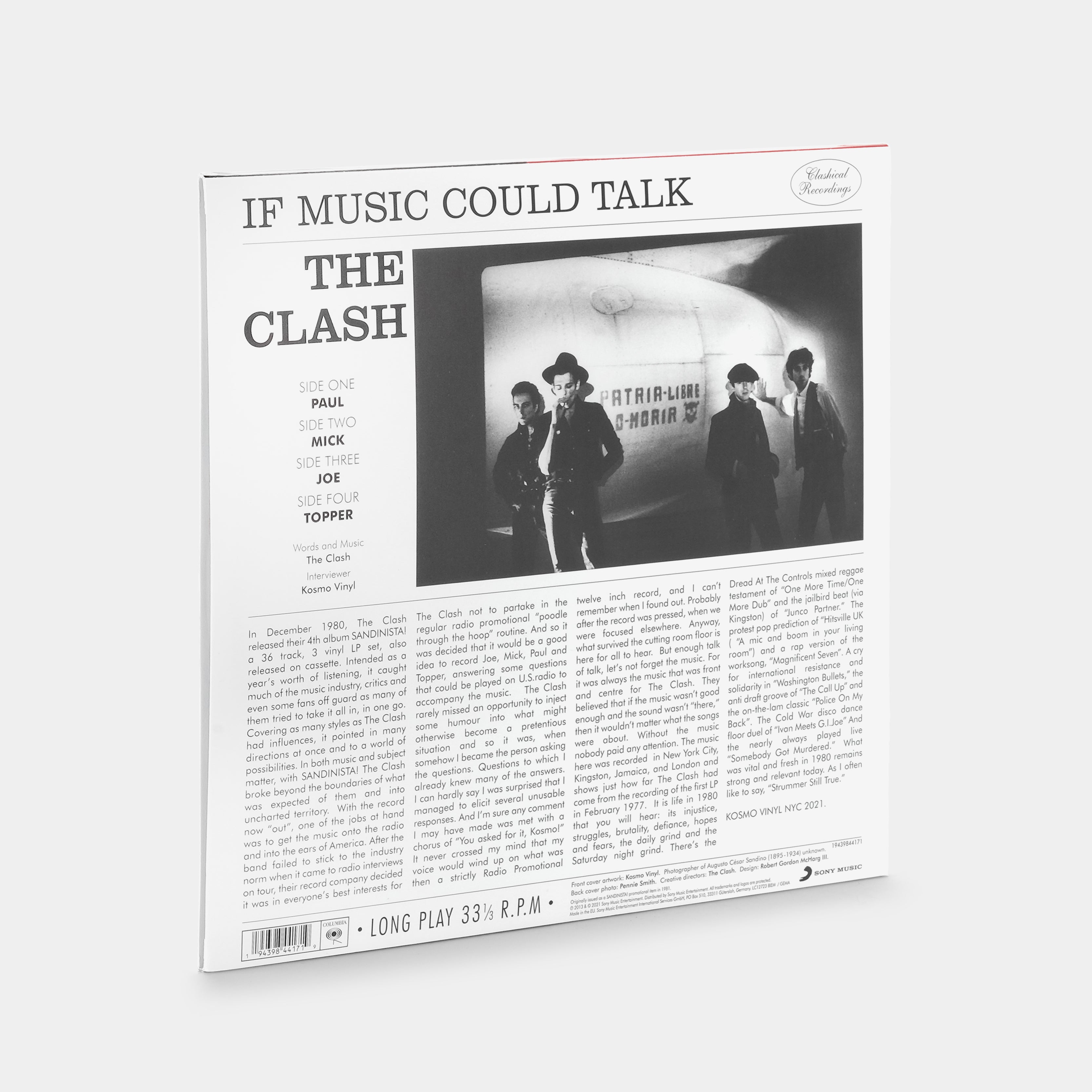 The Clash - If Music Could Talk 2xLP Vinyl Record