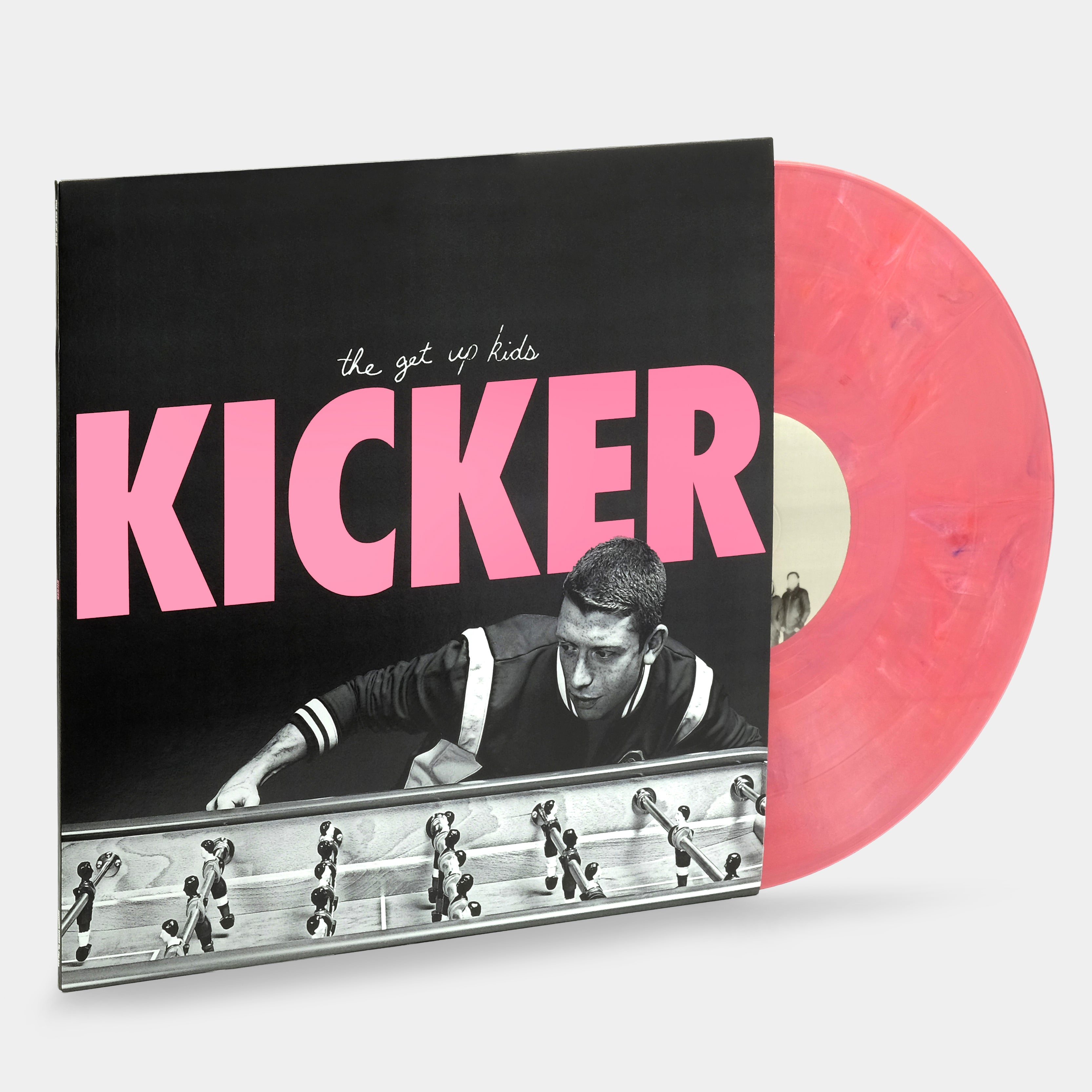 The Get Up Kids - Kicker EP Pink Marble Vinyl Record