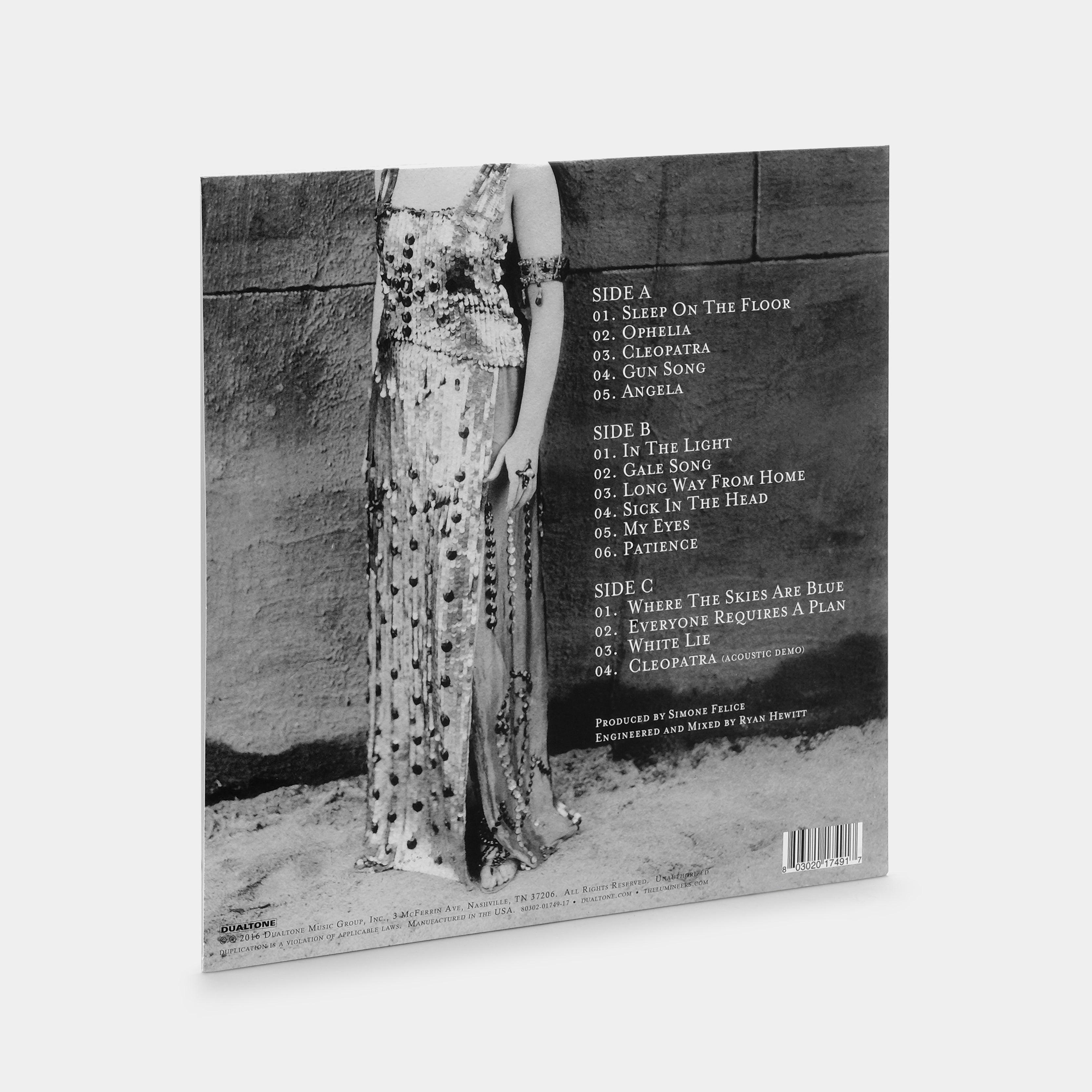 The Lumineers - Cleopatra 2xLP Smokey Grey Vinyl Record