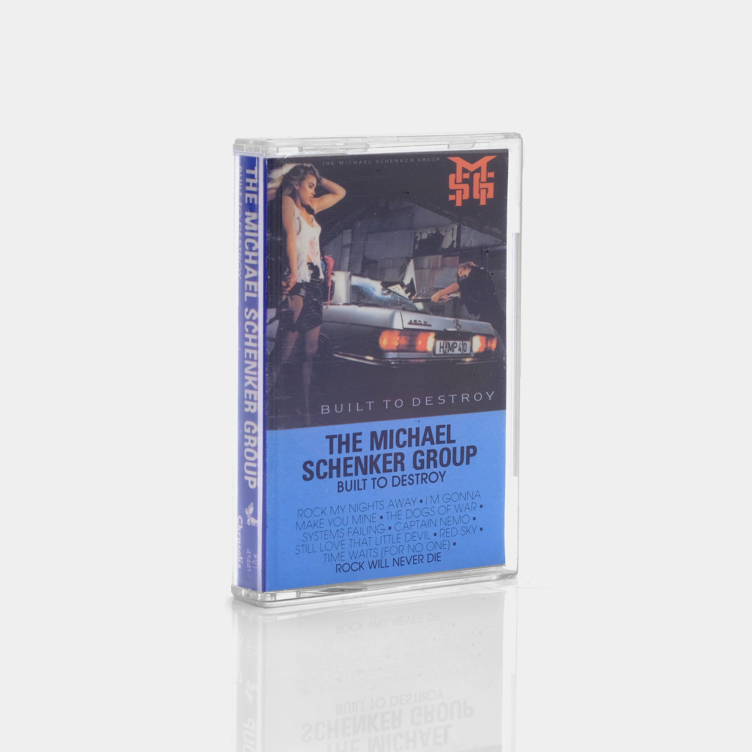 The Michael Schenker Group - Built To Destroy Cassette Tape