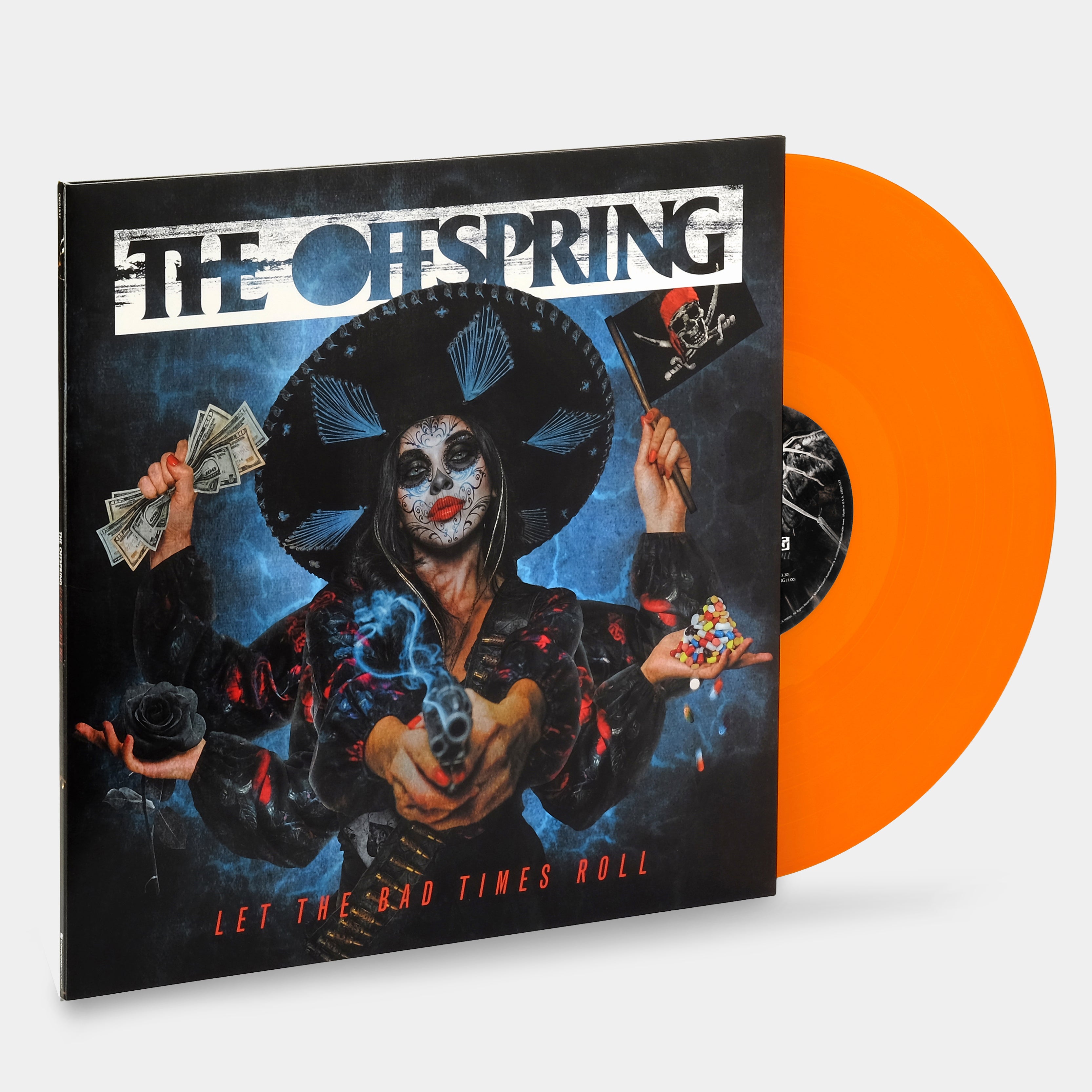 The Offspring - Let the Bad Times Roll LP Orange Crush Vinyl Record
