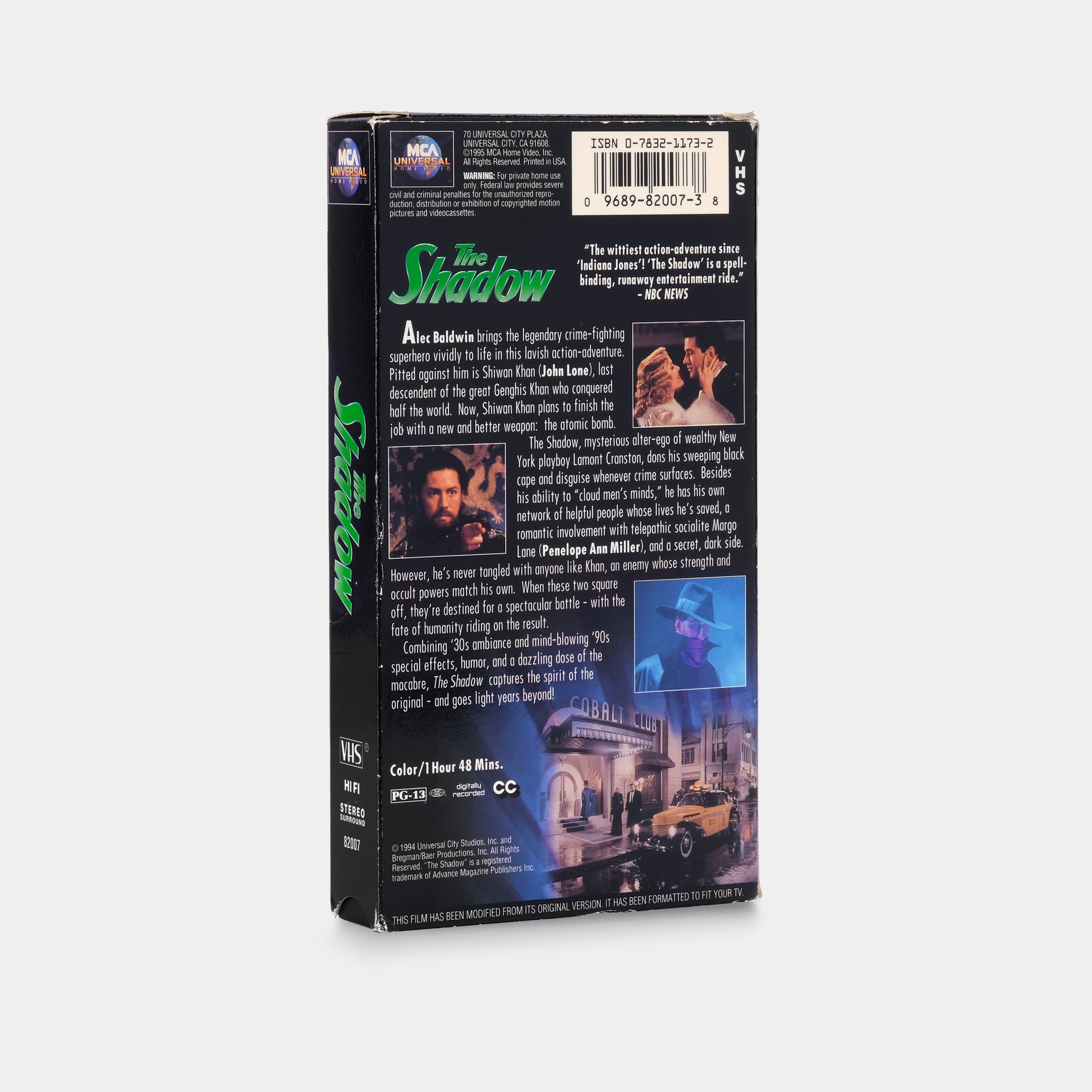 The Shadow VHS Tape