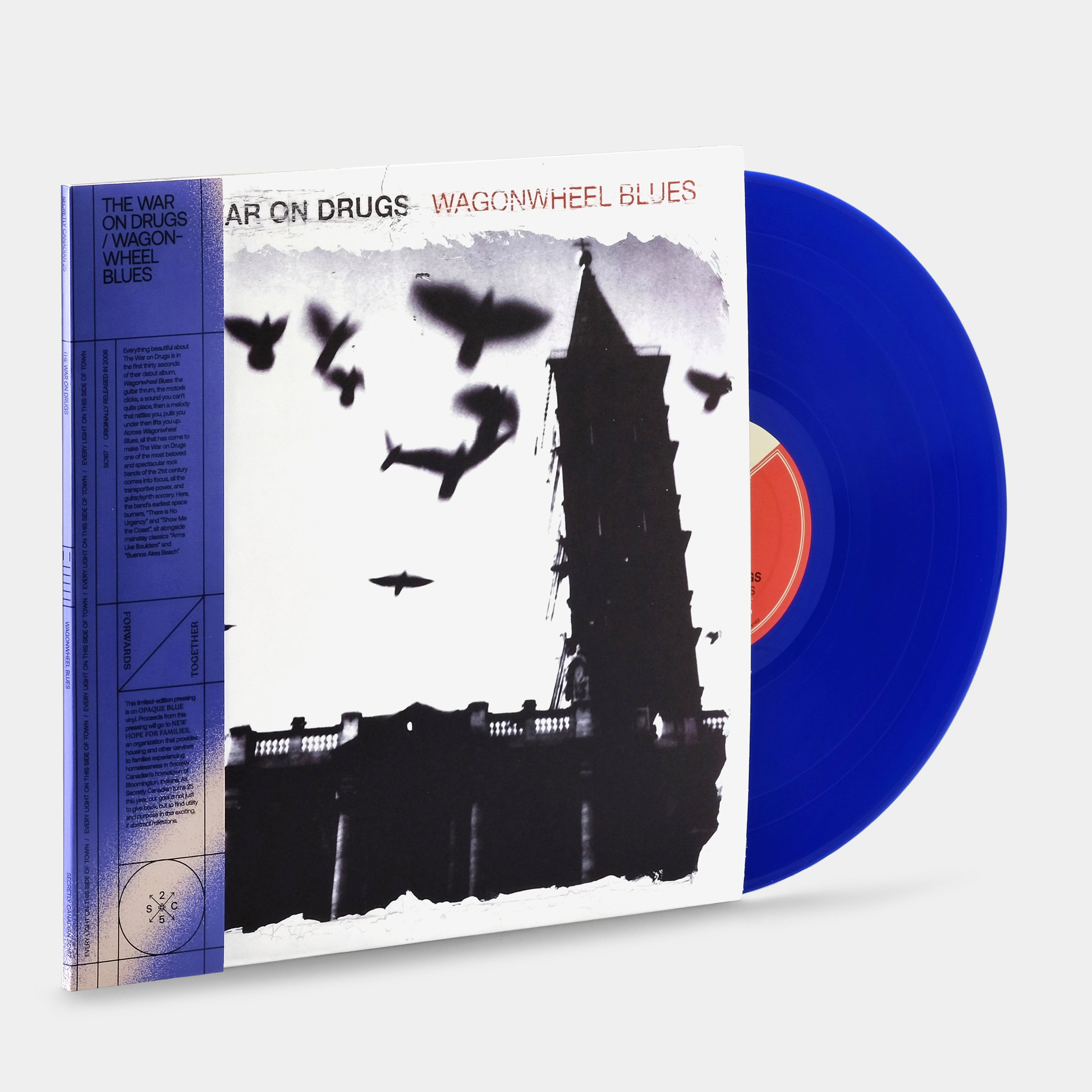 The War On Drugs - Wagonwheel Blues LP Opaque Blue Vinyl Record