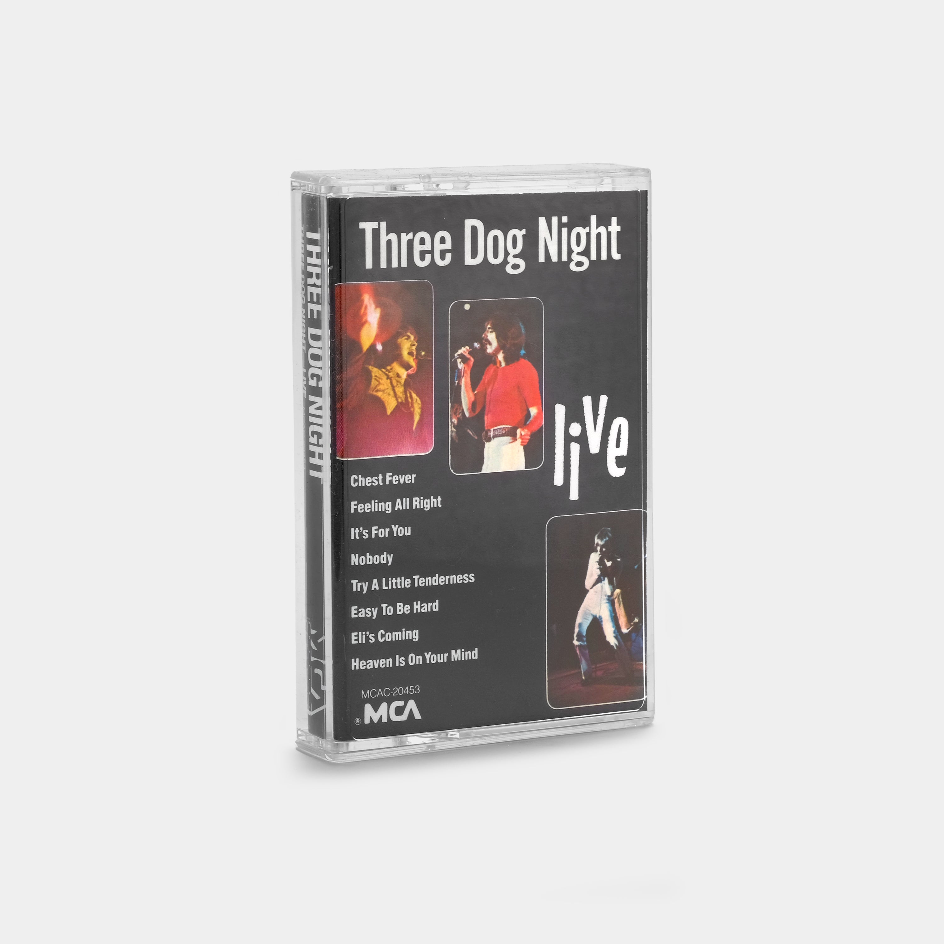 Three Dog Night - Live Cassette Tape