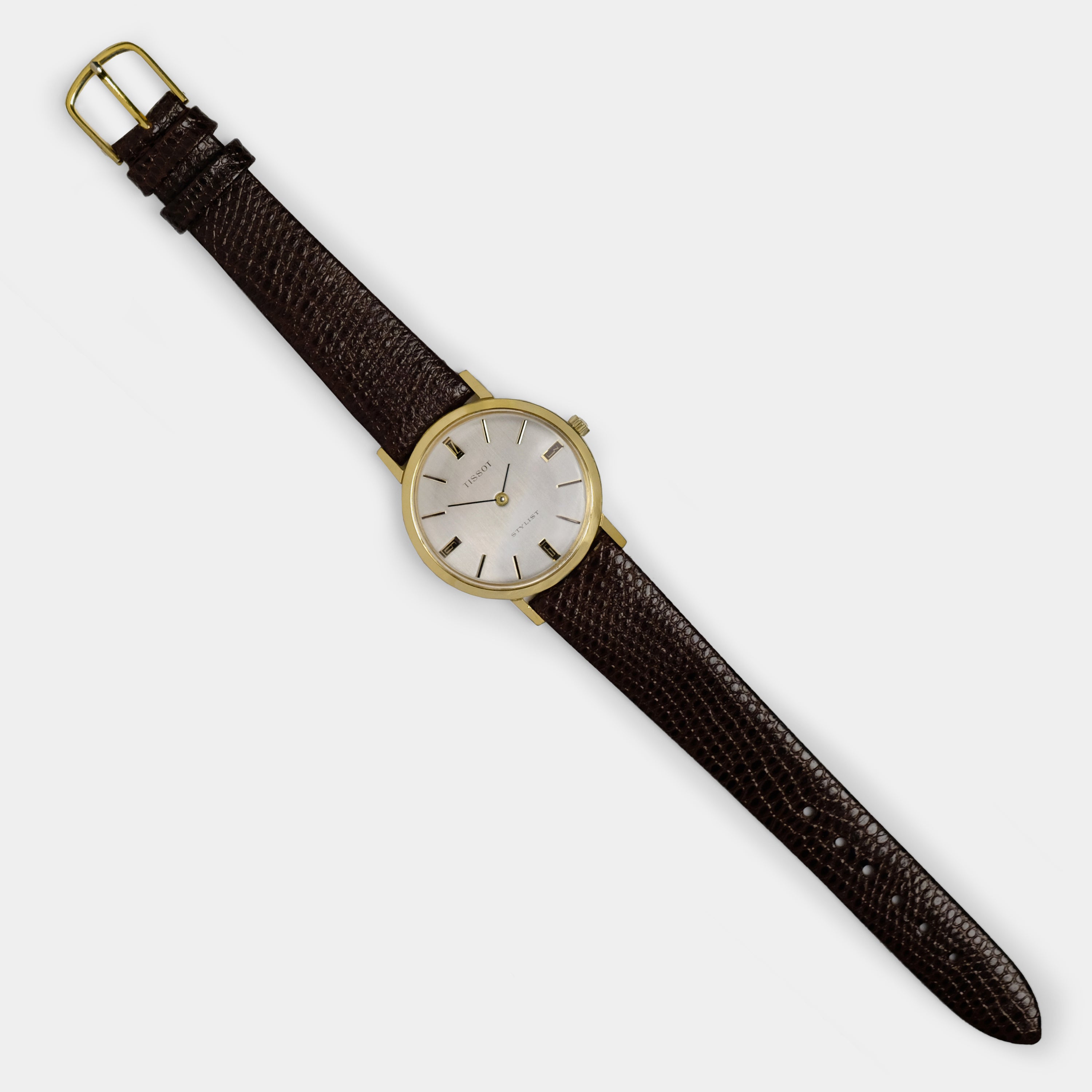 Tissot Stylist Time-Only Manual-Wind Circa 1960s Wristwatch