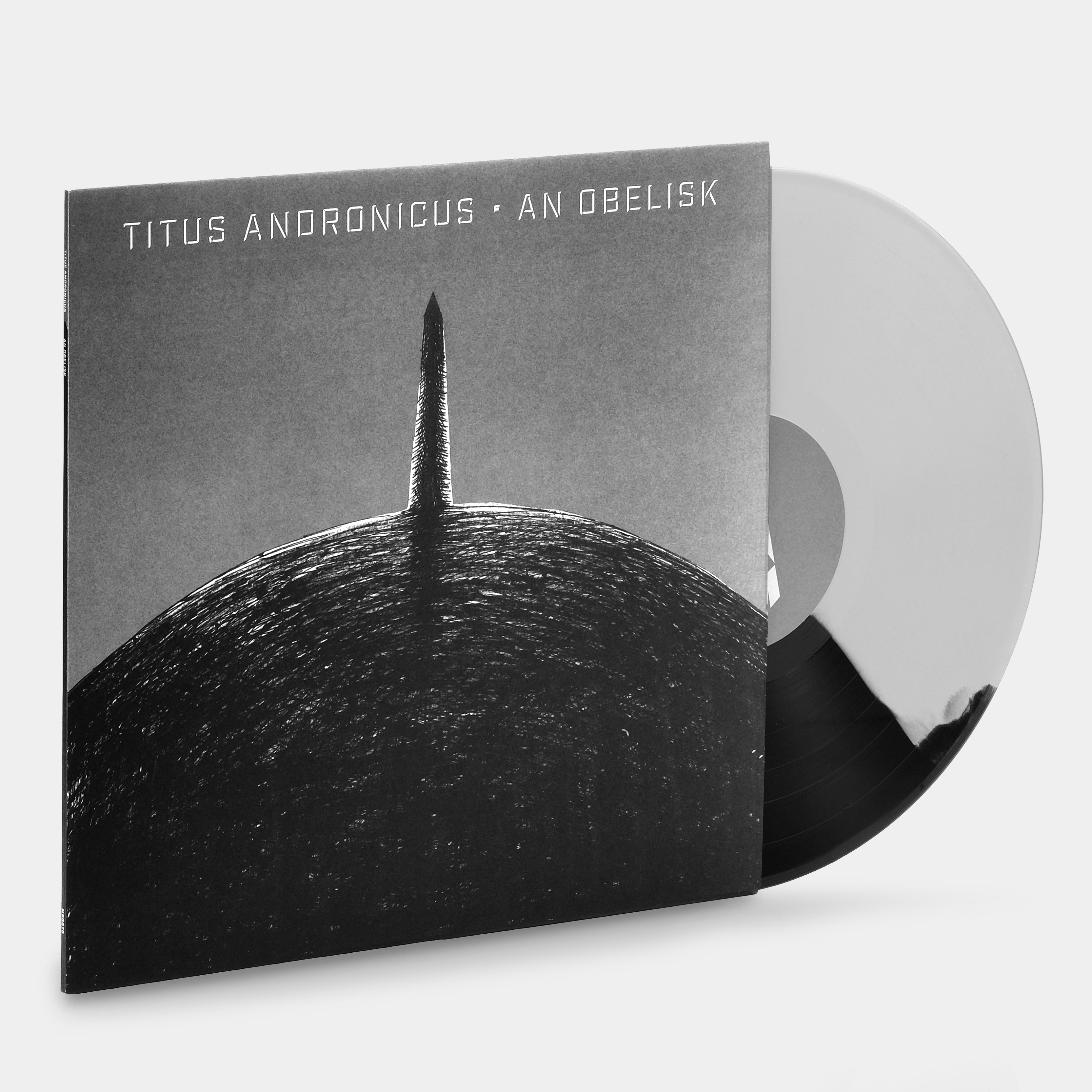 Titus Andronicus - An Obelisk (Peak Vinyl Edition) LP Grey and Black Vinyl Record