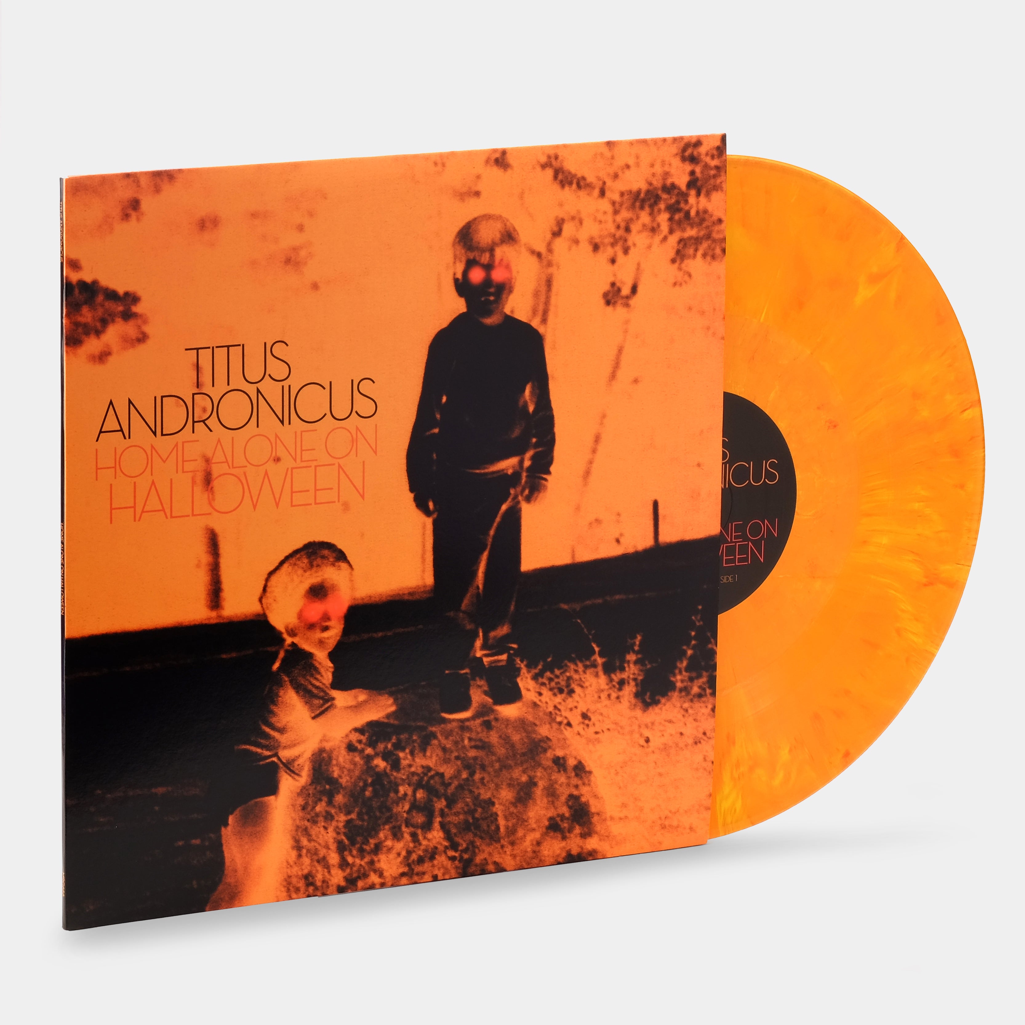 Titus Andronicus - Home Alone On Halloween EP Pumpkin Orange Vinyl Record