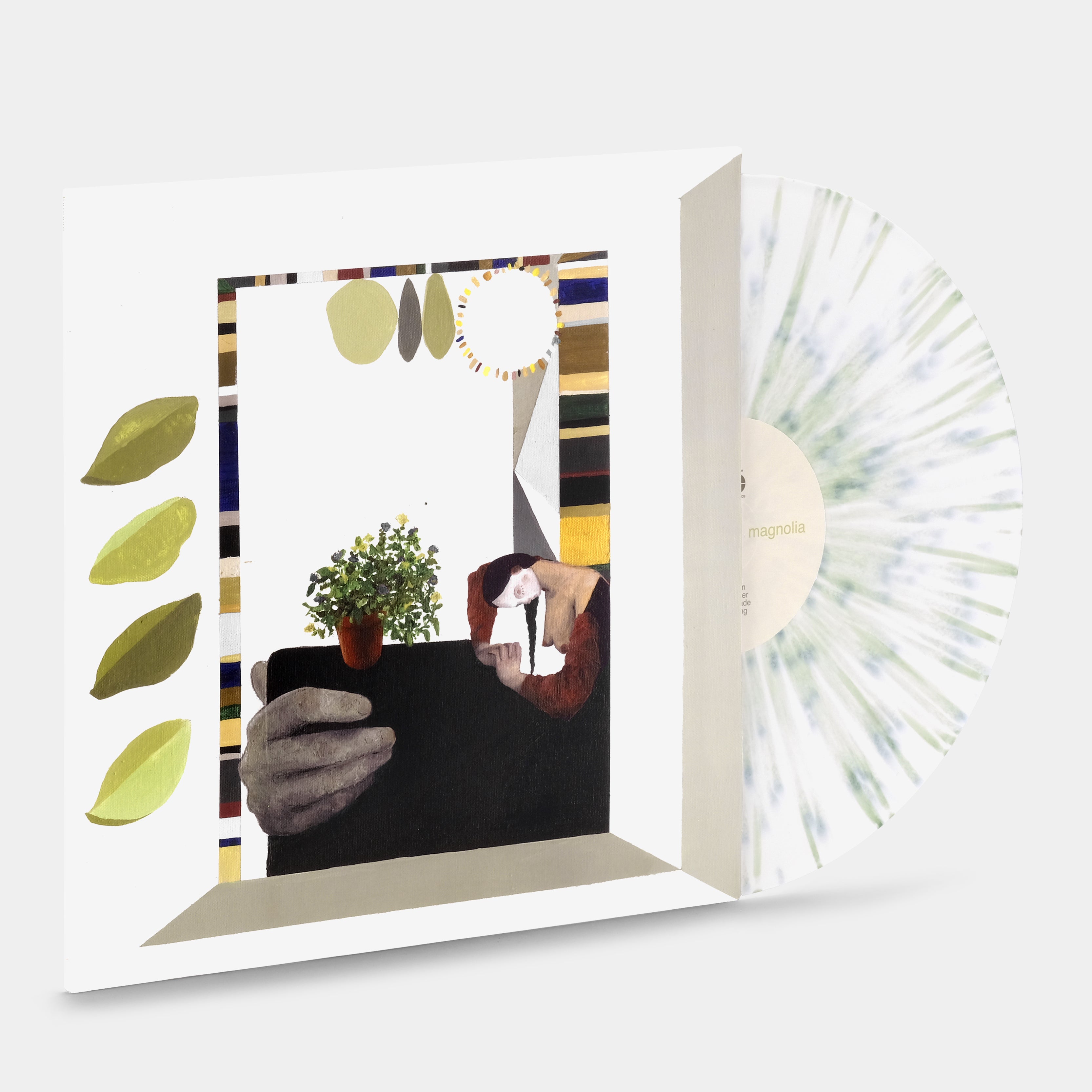 Turnover - Magnolia LP White & Green Splatter Vinyl Record