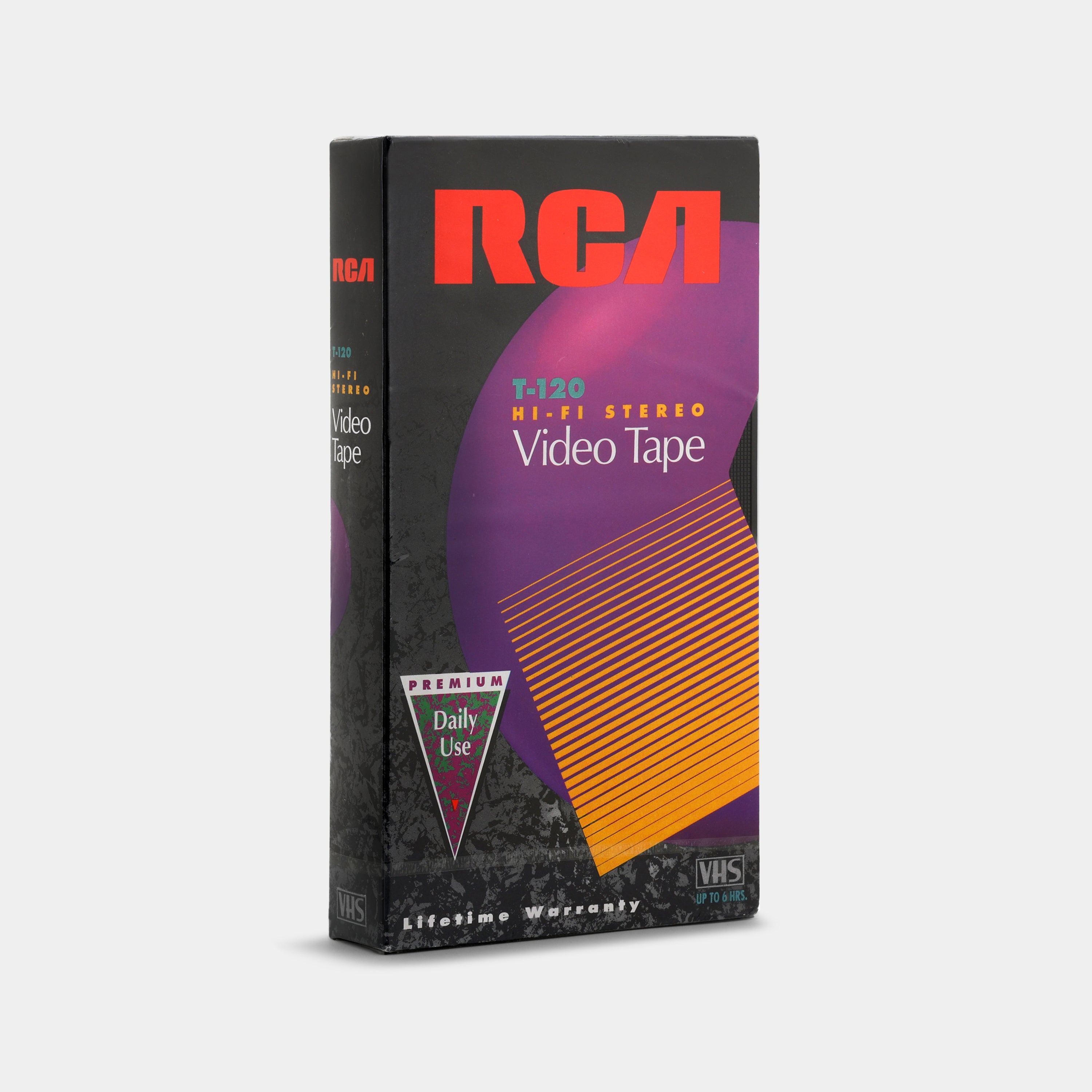 RCA 6 Hours T-120 Hi-Fi Stereo Blank Recordable VHS Tape