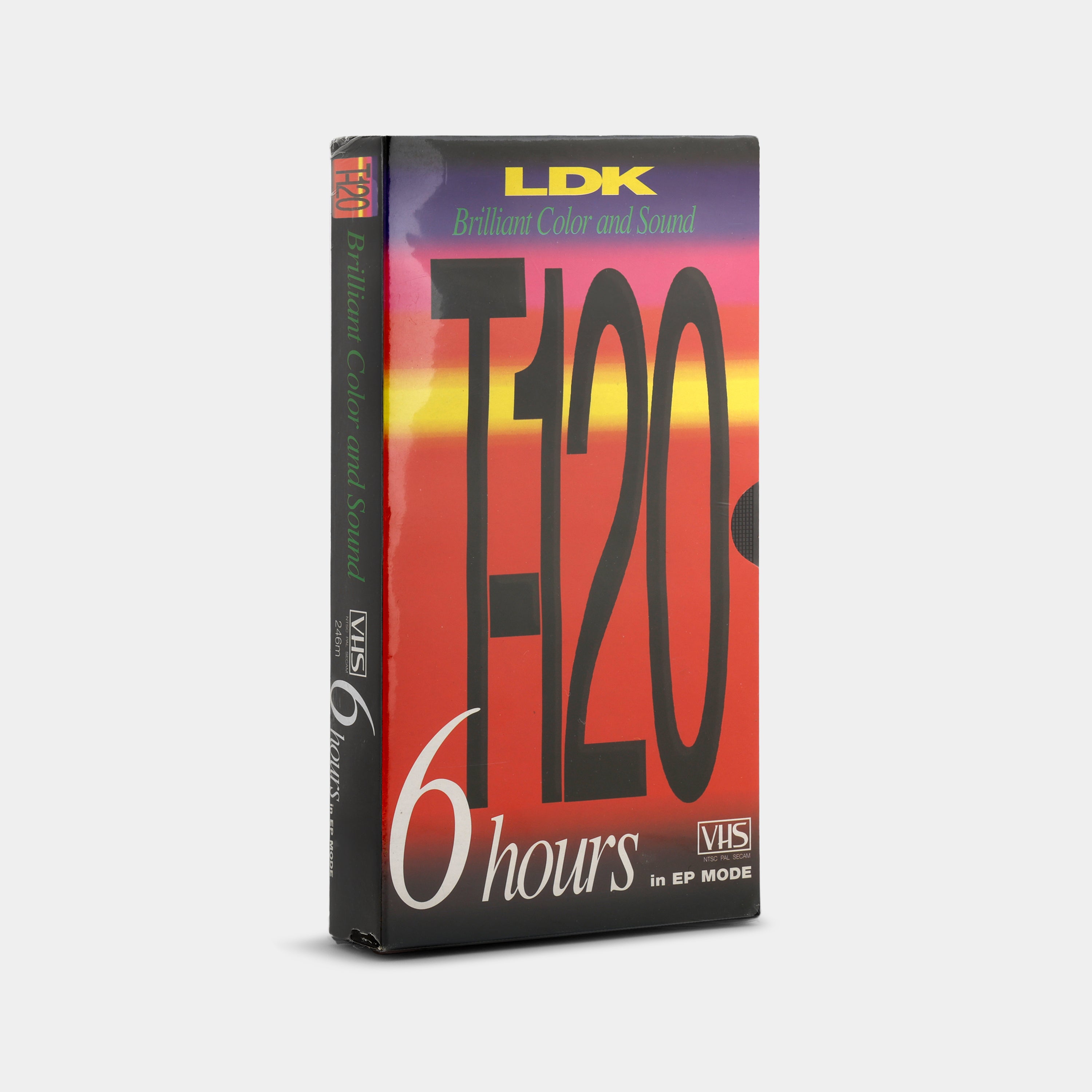 フレッシュリーダーティー　VHS LDK 6 Hours T-120 Blank Recordable VHS Tape – Retrospekt