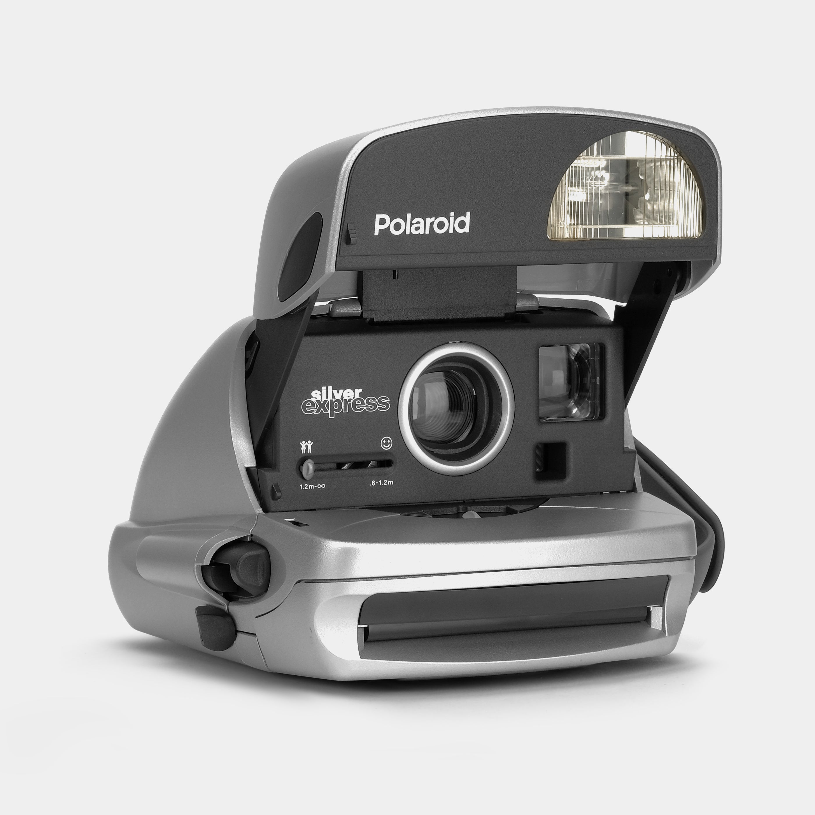 Polaroid 600 Express Silver and Black Instant Film Camera