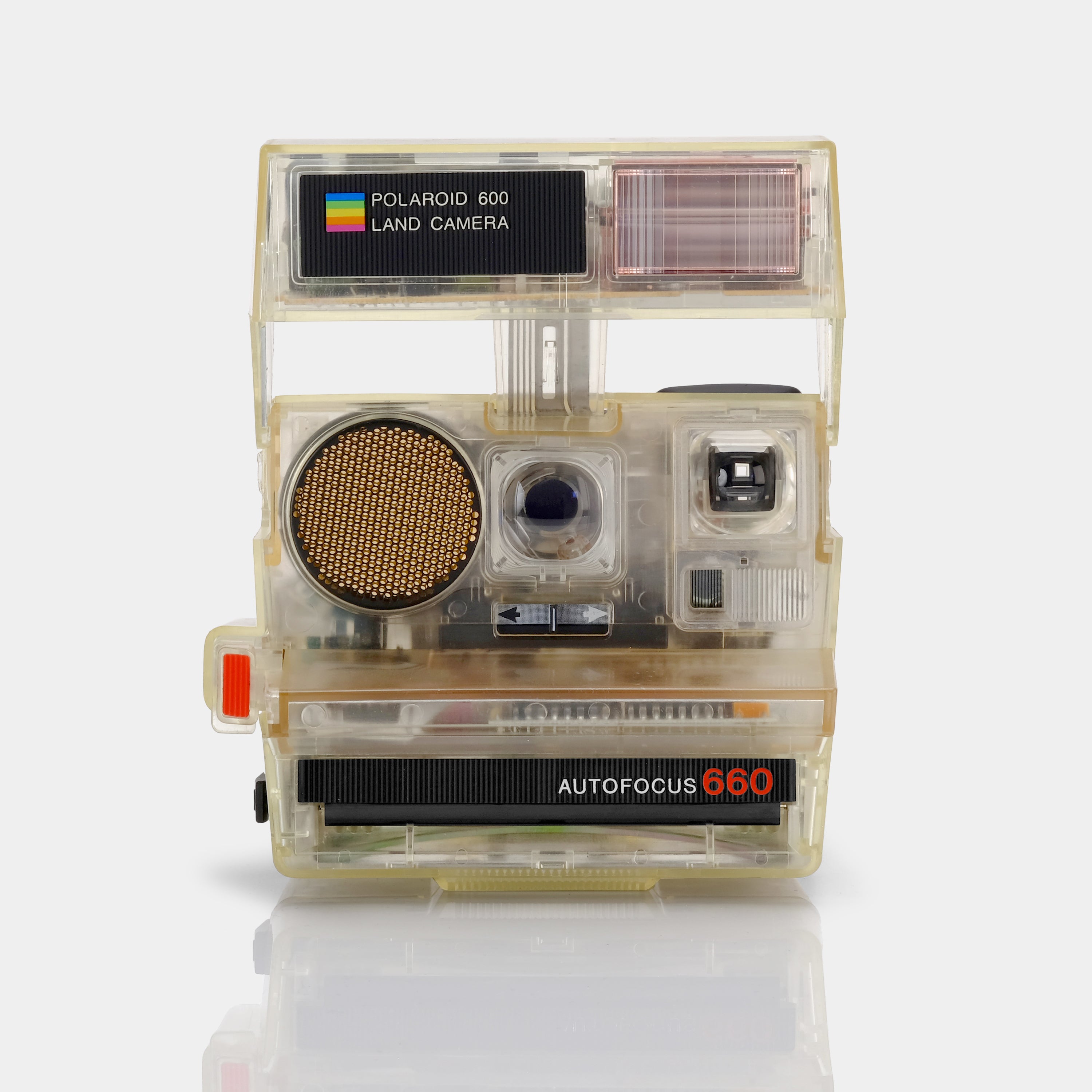 Polaroid Sun660 Transparent Clear Engineering Model Camera