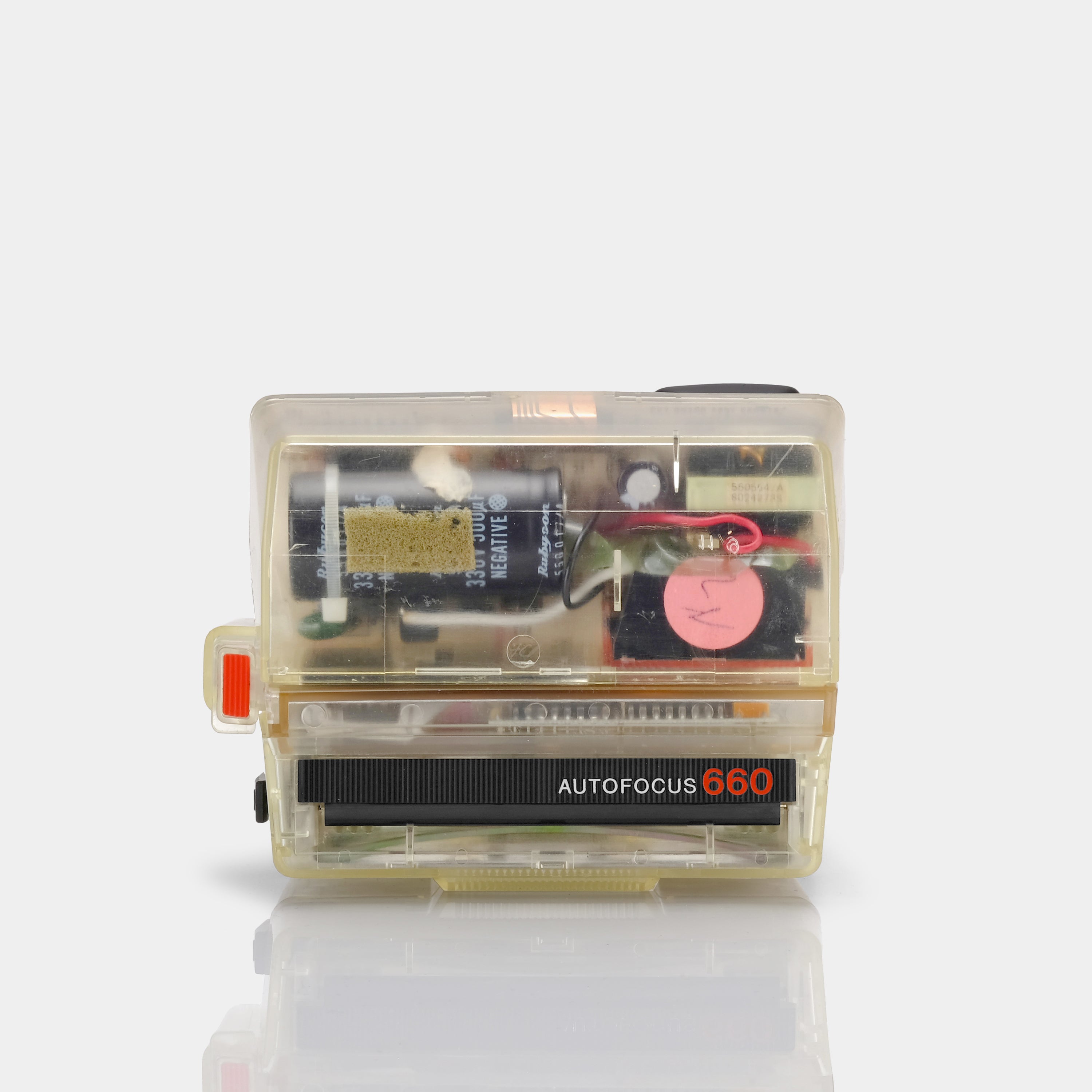 Polaroid Sun660 Transparent Clear Engineering Model Camera