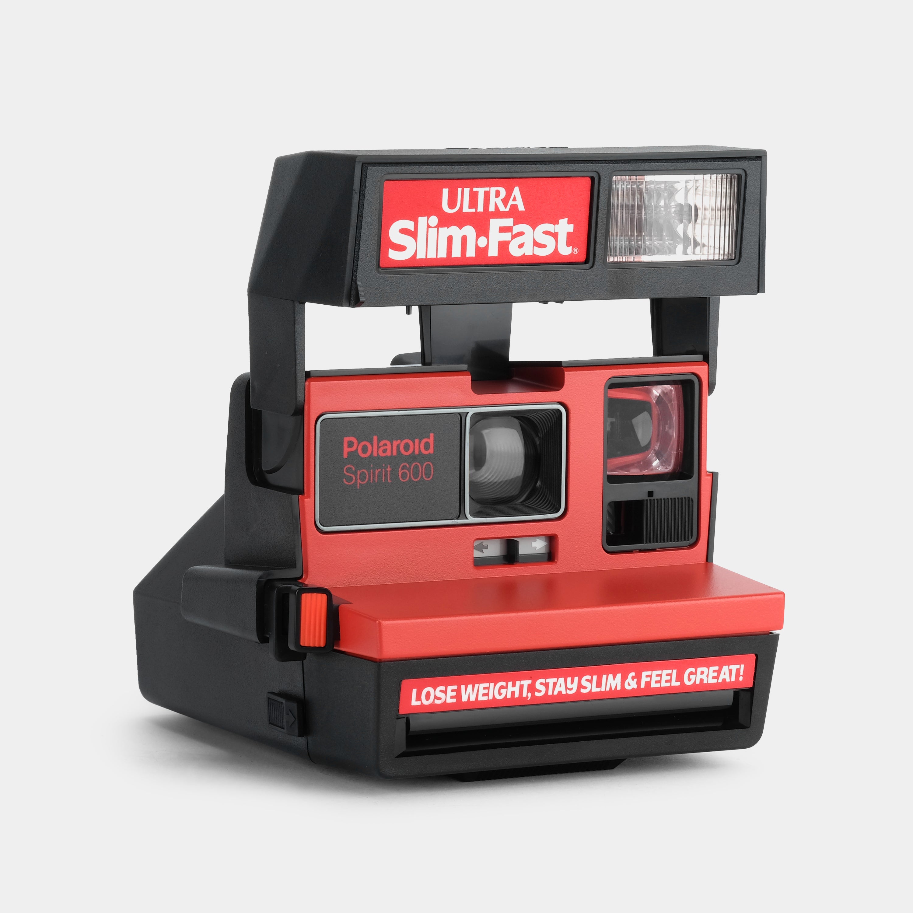Polaroid 600 Ultra Slim-Fast Spirit 600 Red Instant Film Camera