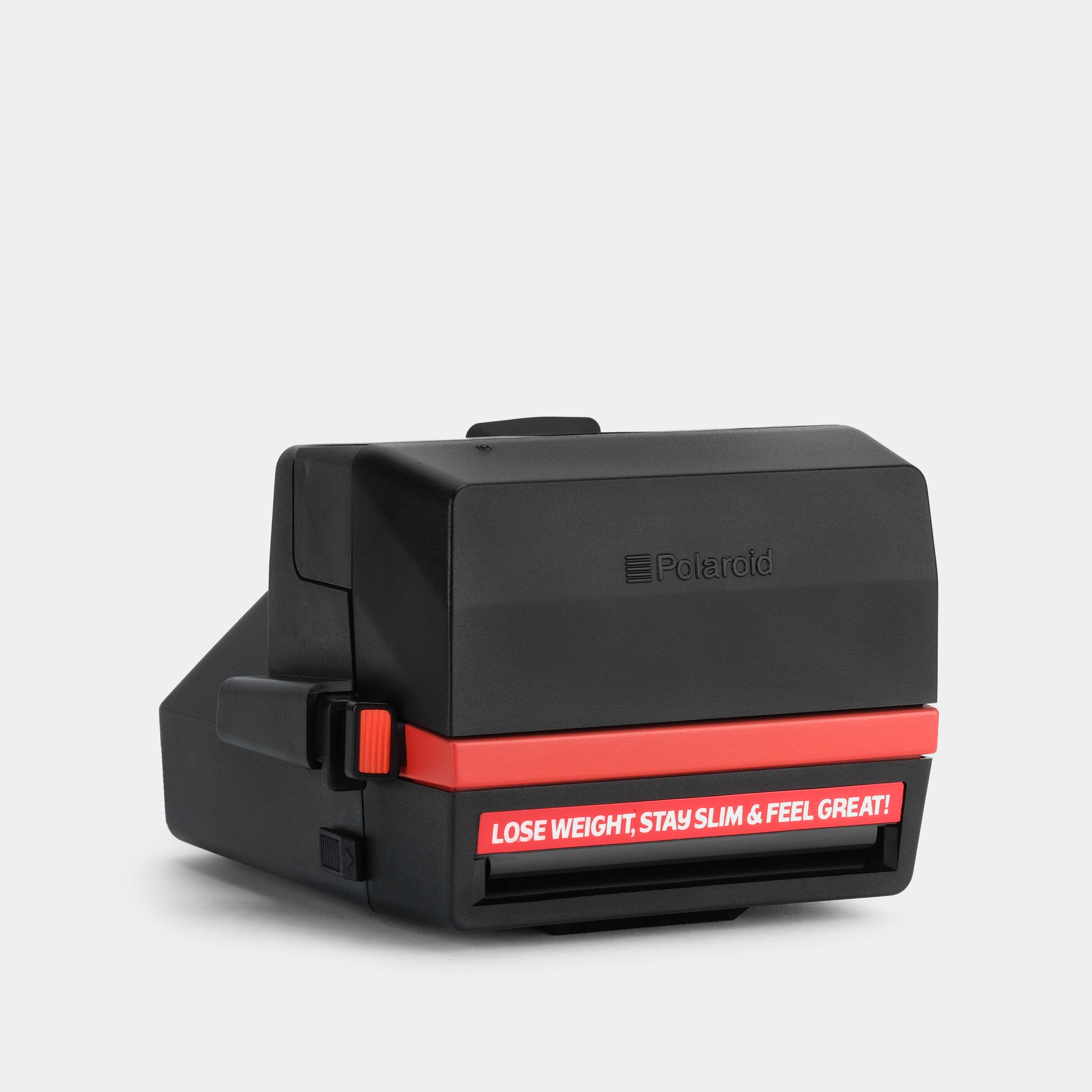 Polaroid 600 Ultra Slim-Fast Spirit 600 Red Instant Film Camera