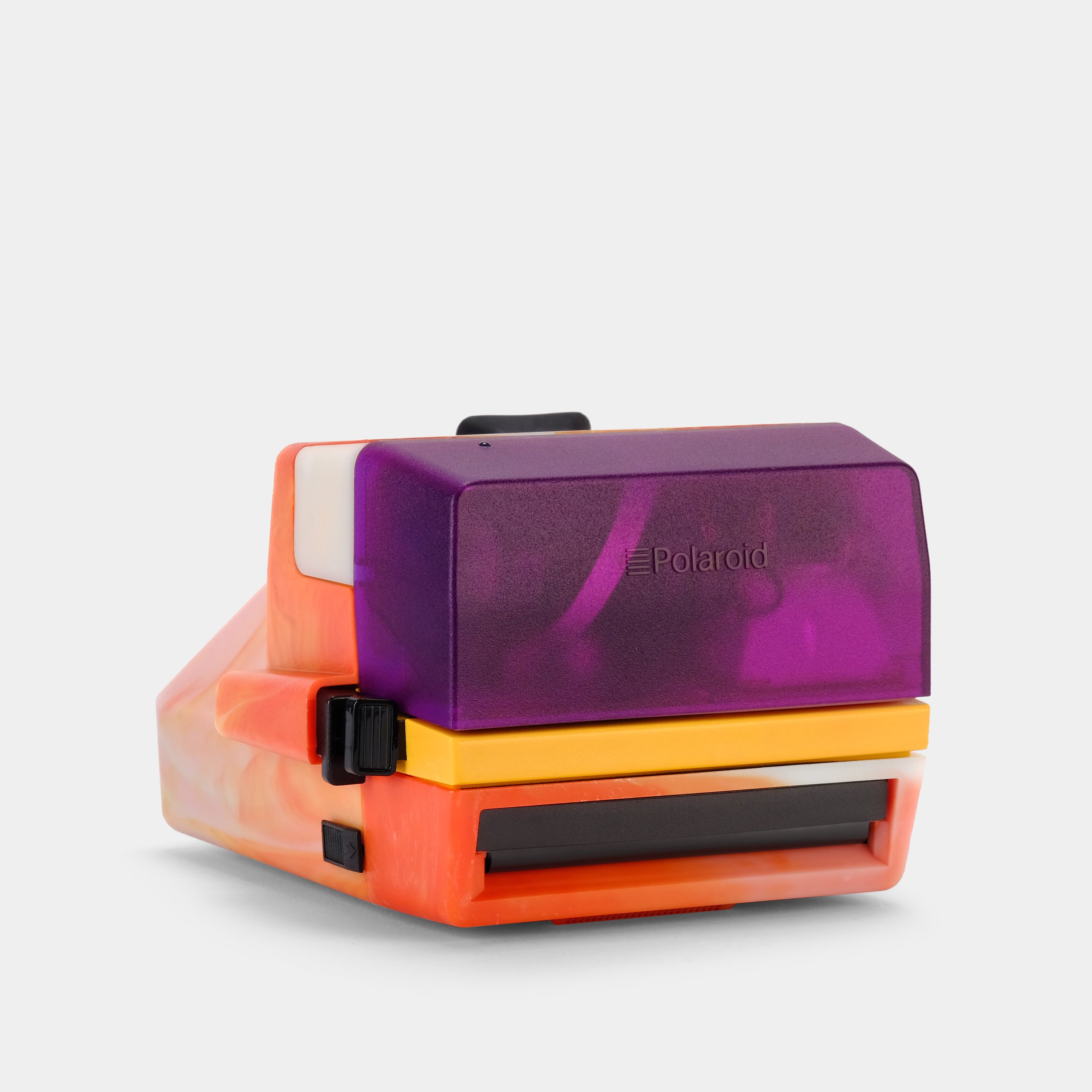 Purple, Yellow and Orange Swirl 600 Instant Film Camera