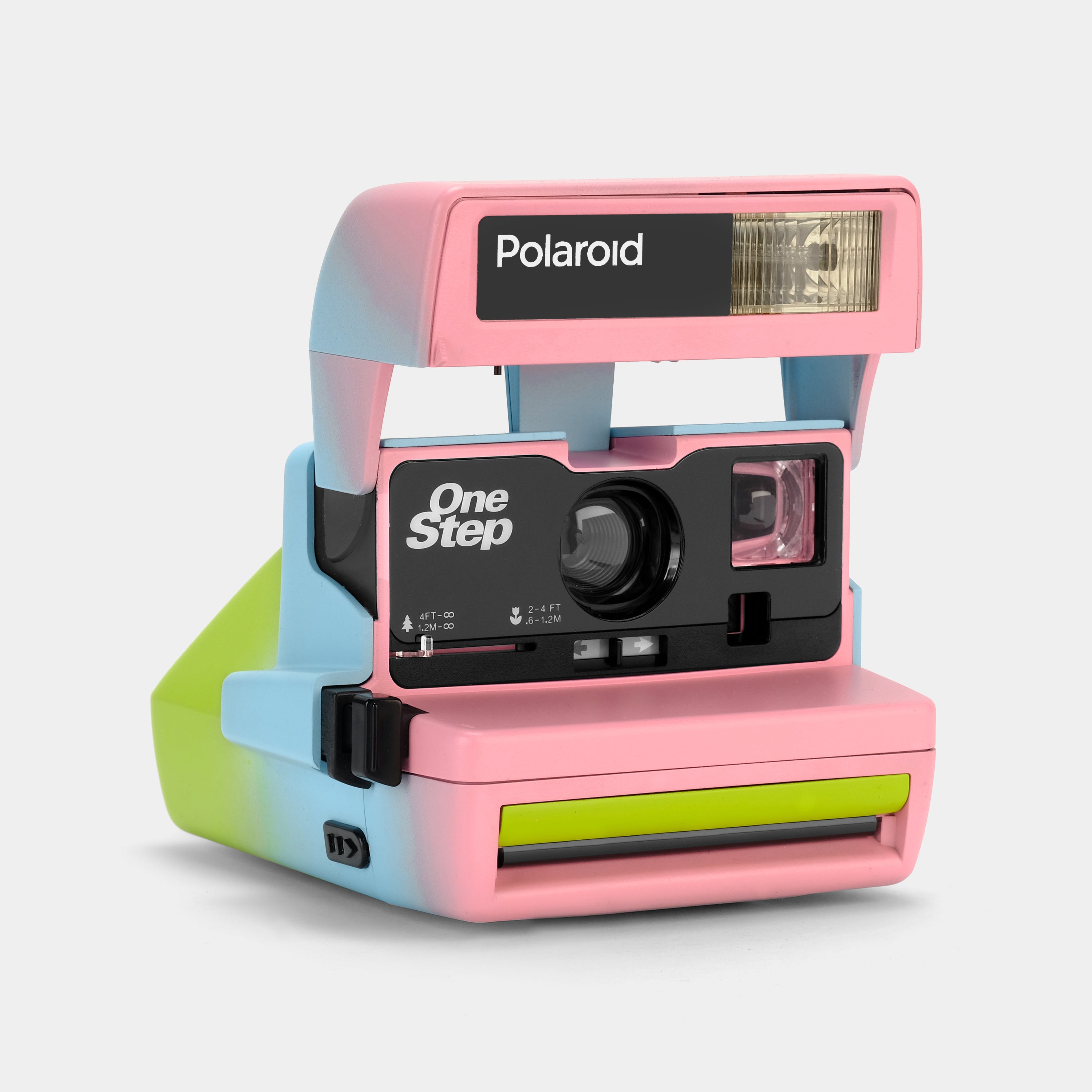 Pink, Blue and Green Gradient 600 Instant Film Camera
