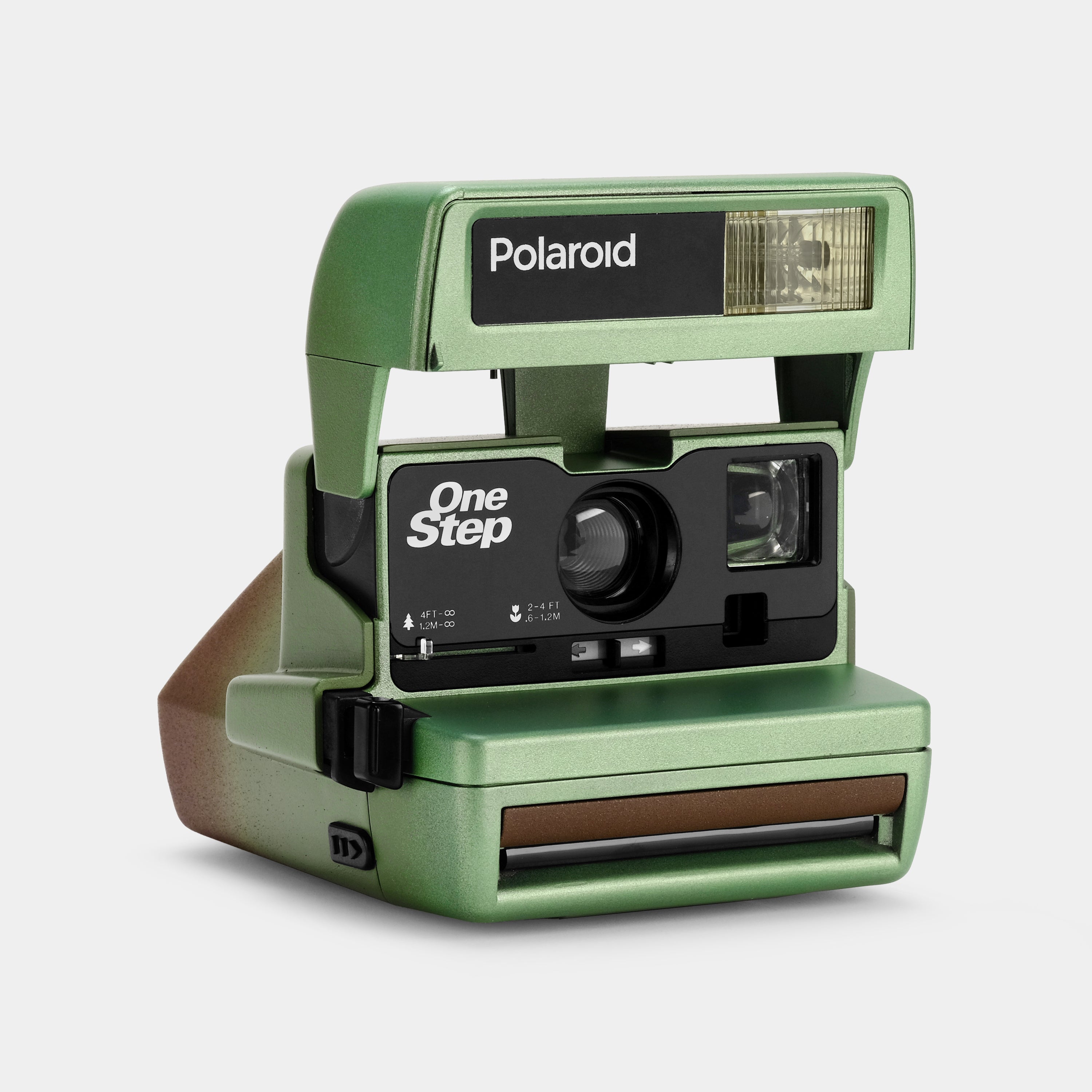Green and Brown Gradient 600 Instant Film Camera