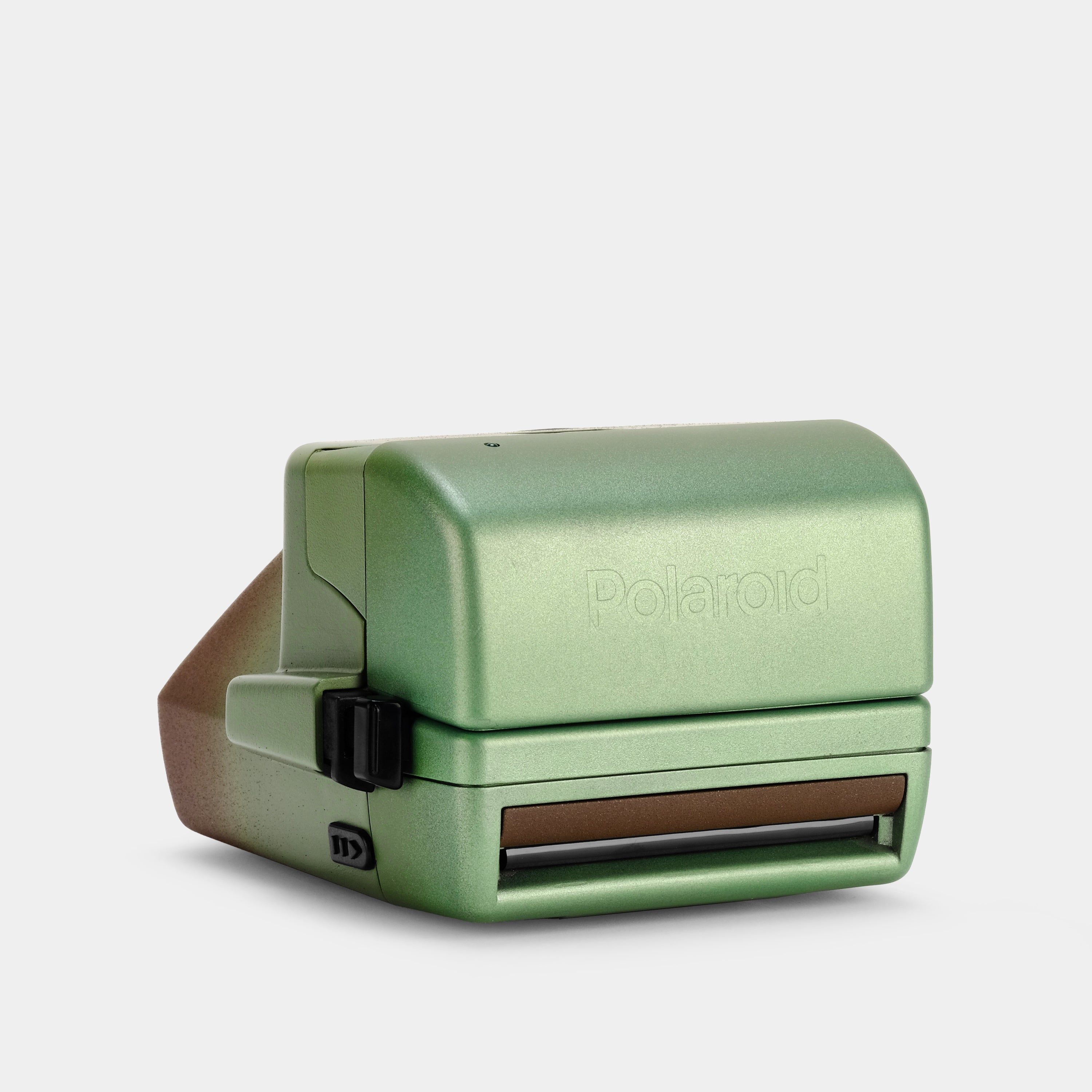Green and Brown Gradient 600 Instant Film Camera