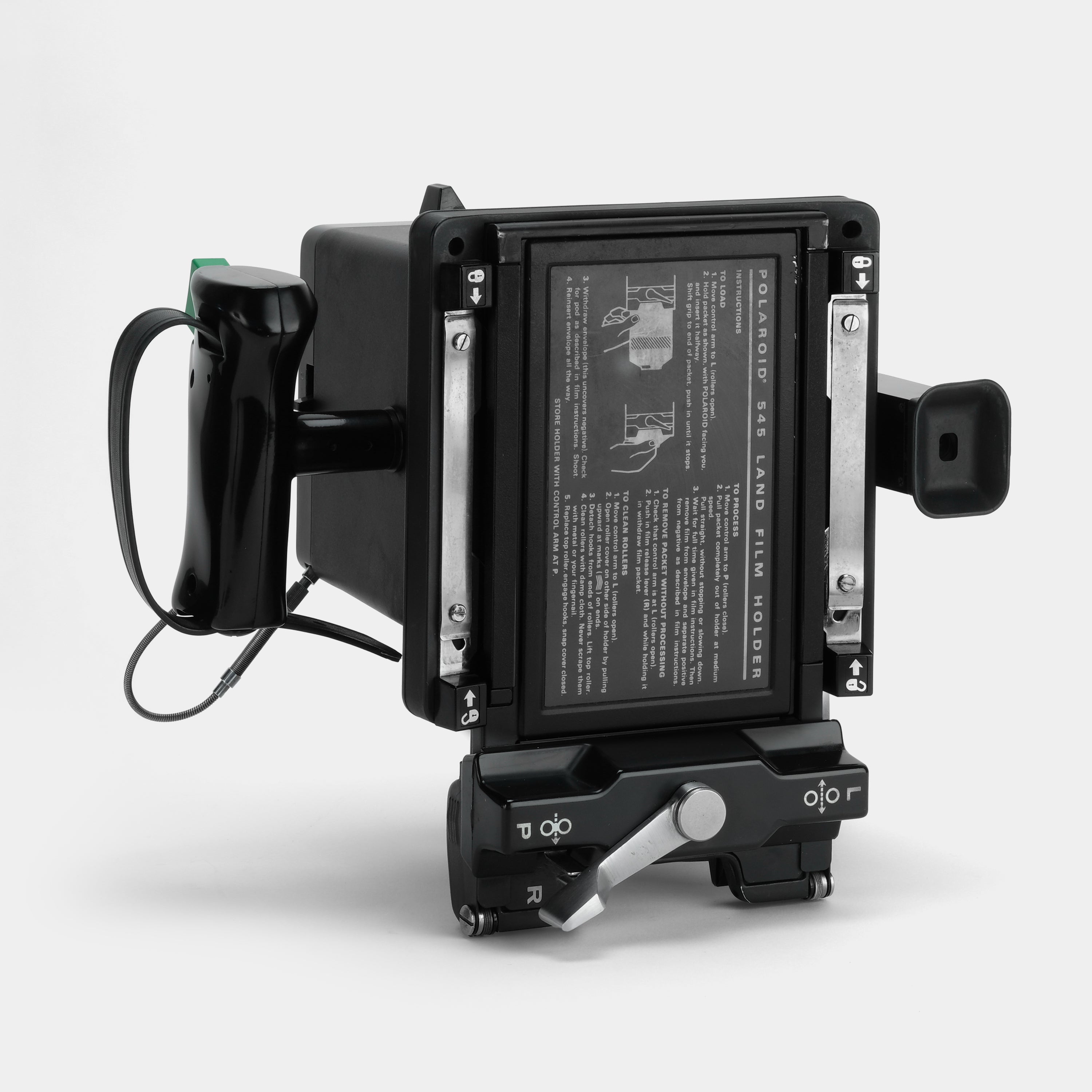 ポラロイドカメラ Polaroid Miniportrait Model 452 Camera with 545 Film Holder