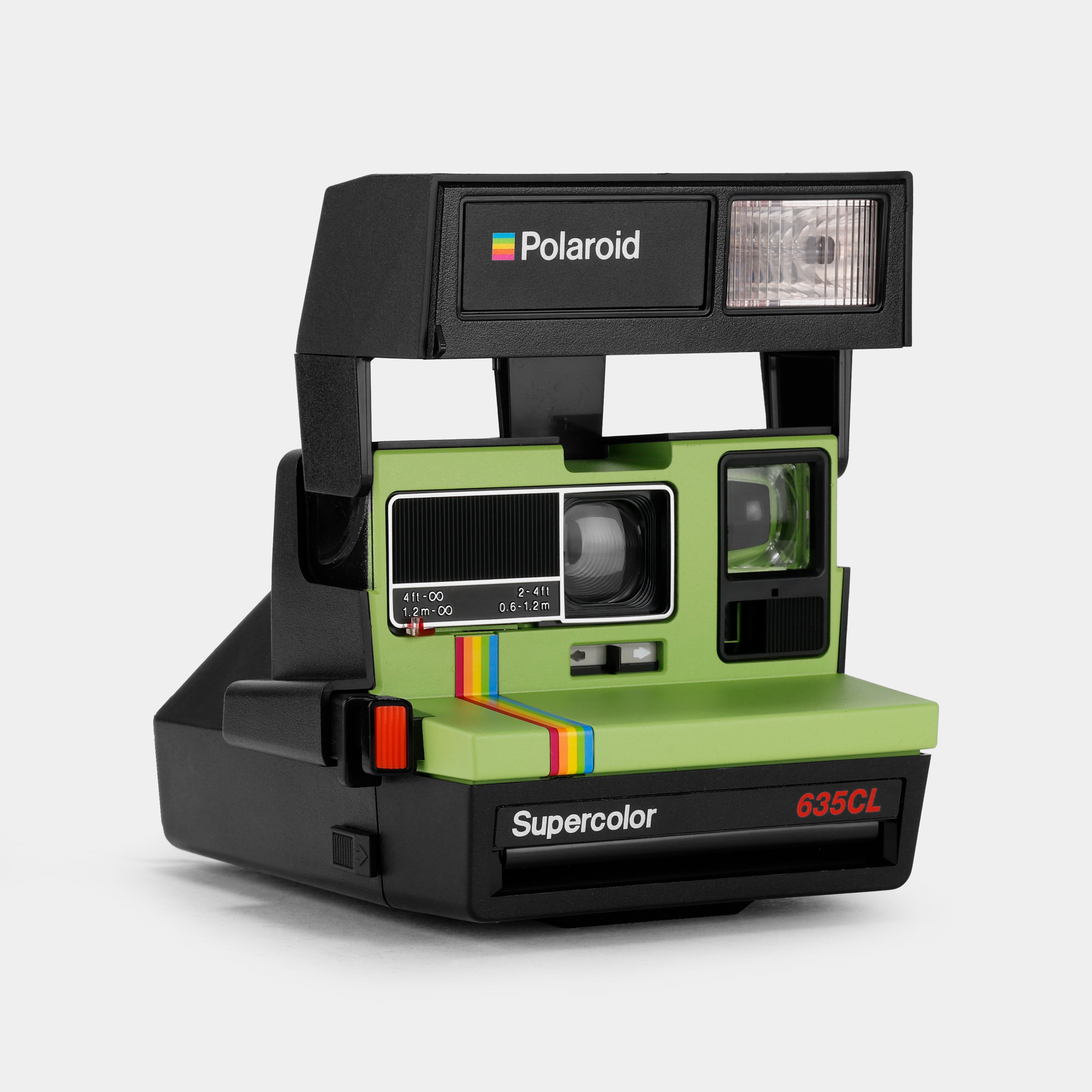 Polaroid 600 Supercolor 635 CL Green Instant Film Camera