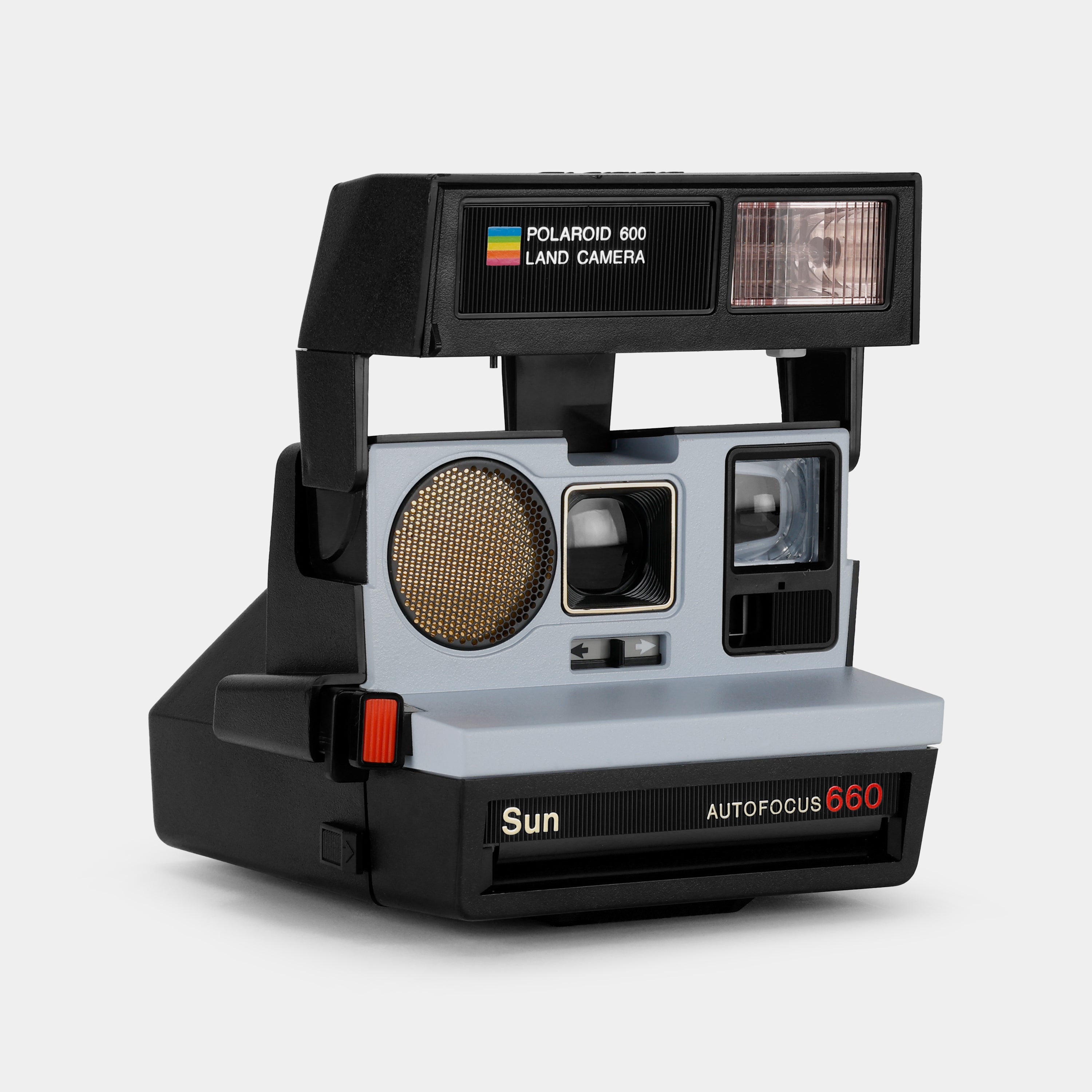 Polaroid 600 Sun660 Autofocus Light Blue Instant Film Camera