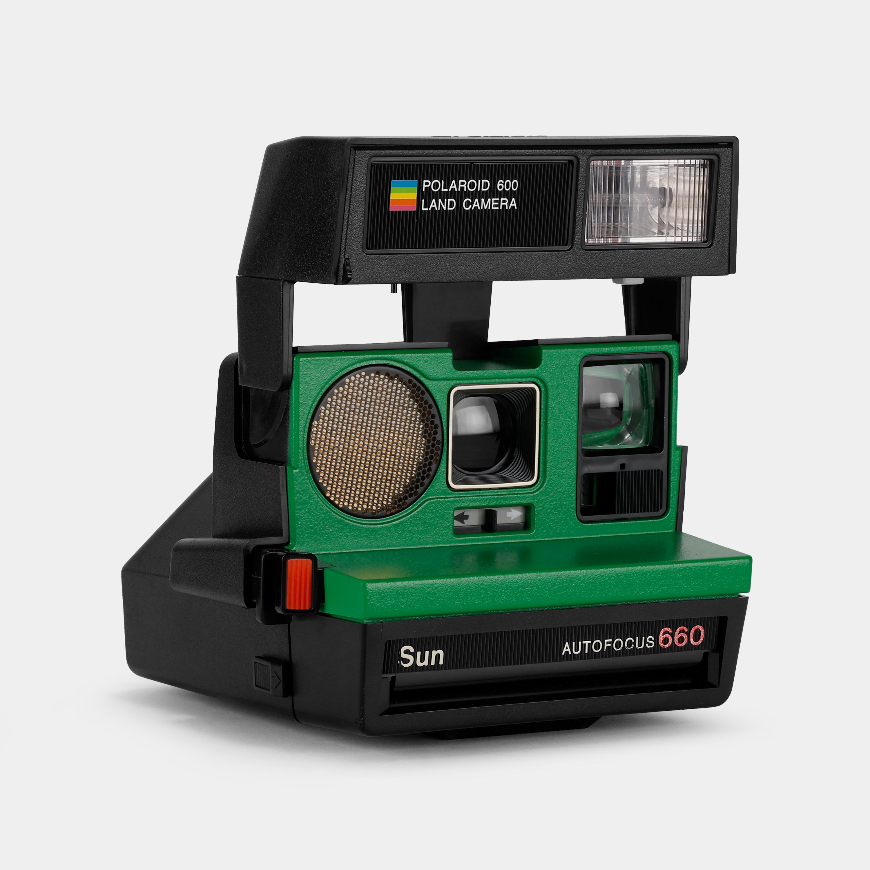 Polaroid 600 Sun660 Autofocus Green Instant Film Camera