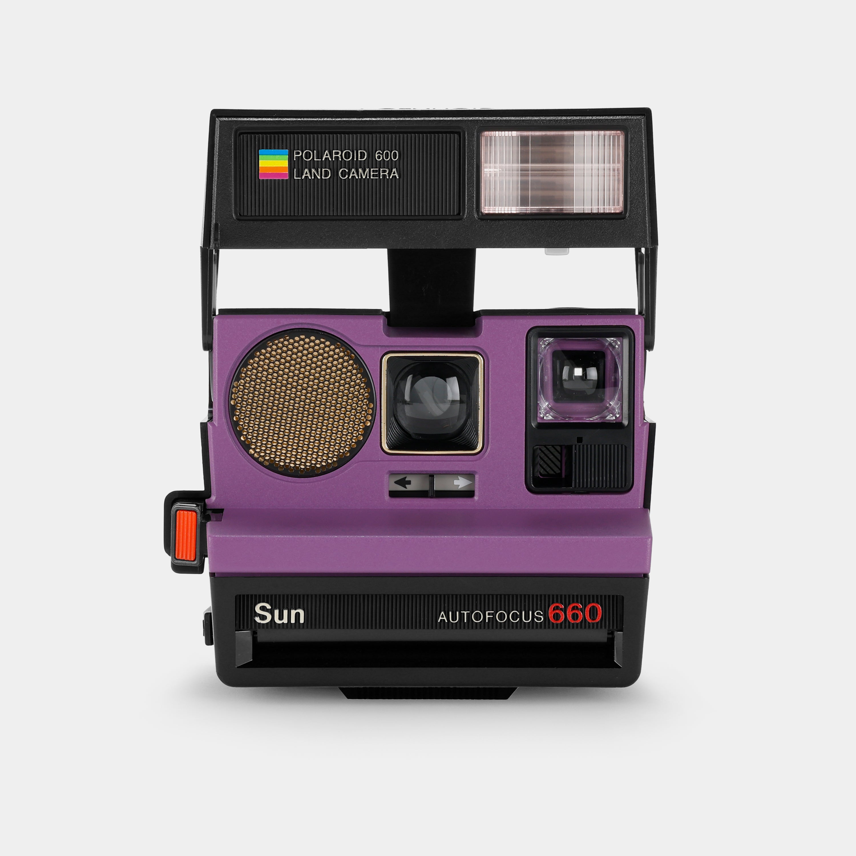 Polaroid 600 Sun660 Autofocus Purple Instant Film Camera