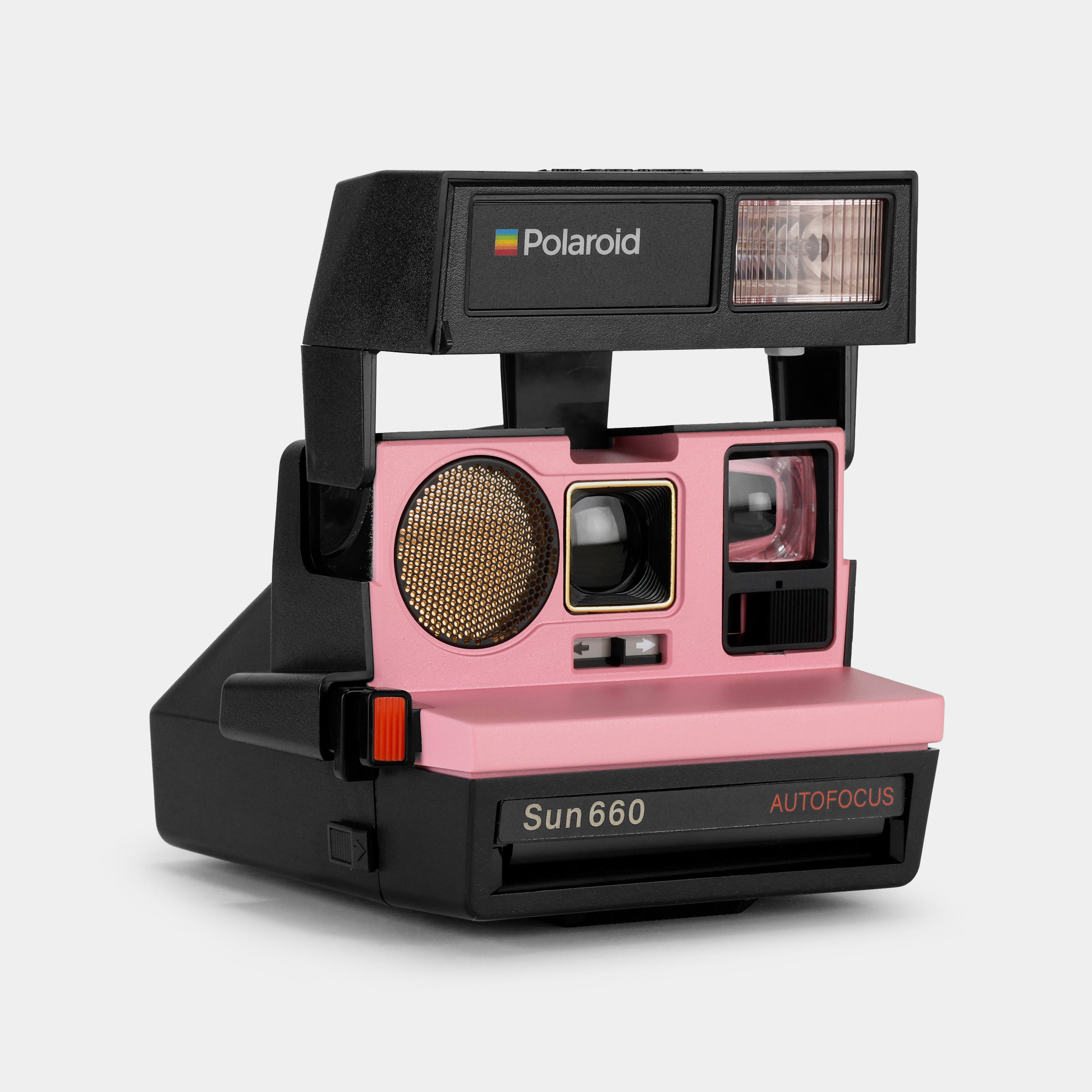 Polaroid 600 Sun660 Autofocus Pink Instant Film Camera