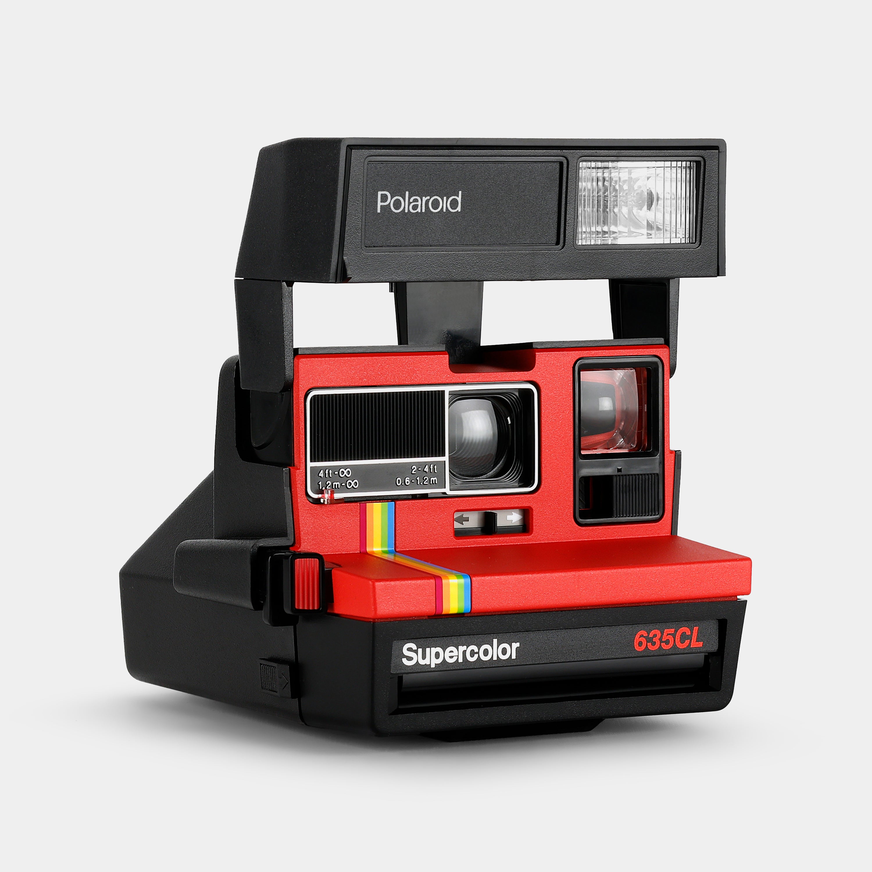 Polaroid 600 Supercolor 635 CL Red Instant Film Camera – Retrospekt