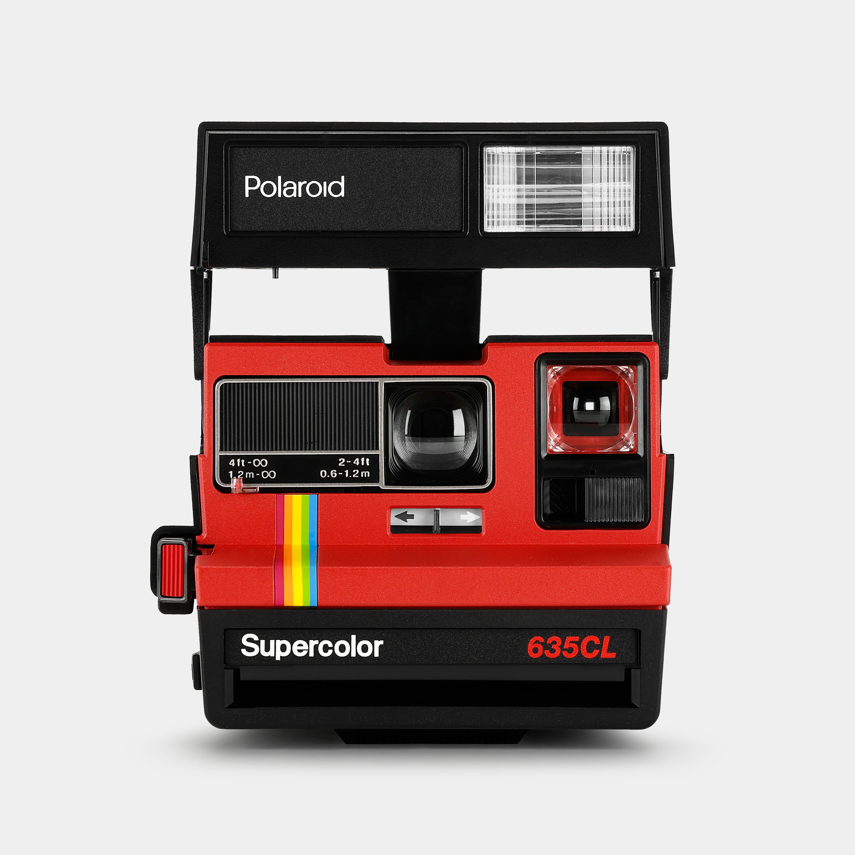 Polaroid 600 Supercolor 635 CL Red Instant Film Camera – Retrospekt
