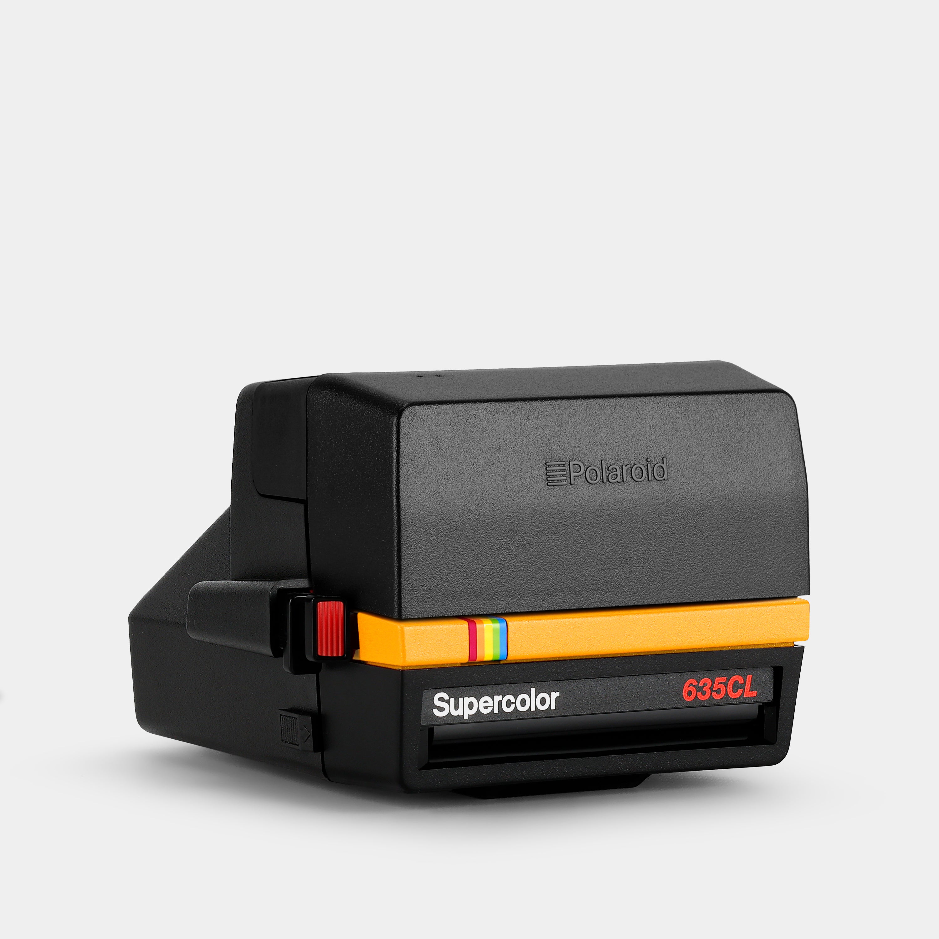 Polaroid 600 Supercolor 635 CL Orange Instant Film Camera