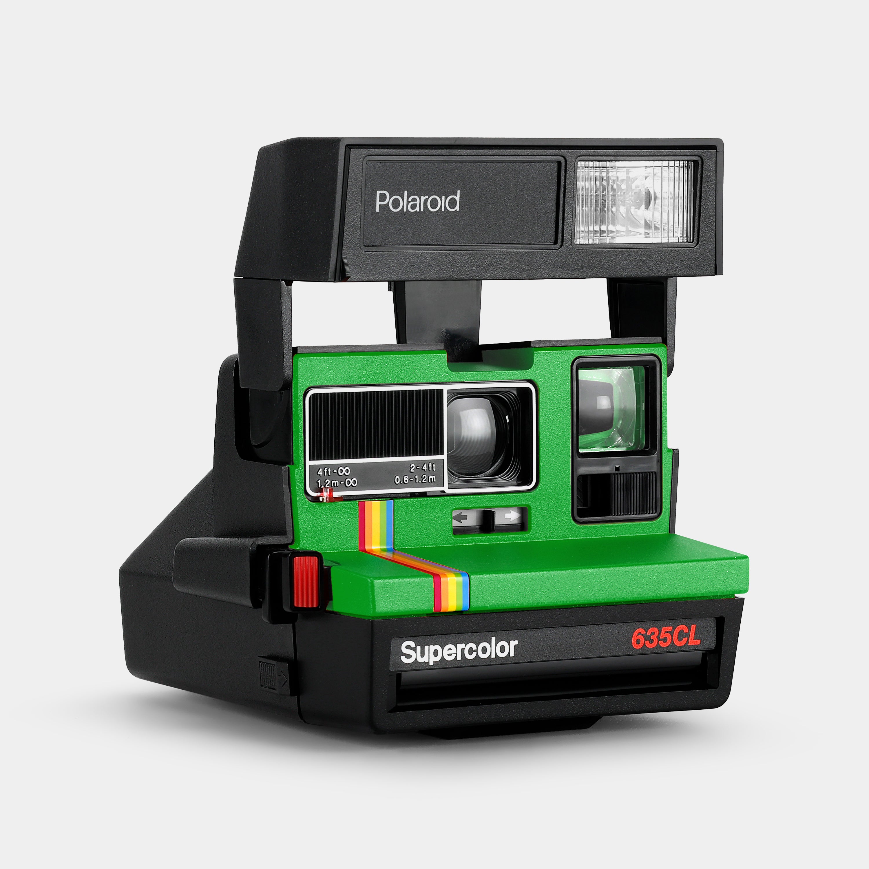 Polaroid 600 Supercolor 635 CL Green Instant Film Camera – Retrospekt