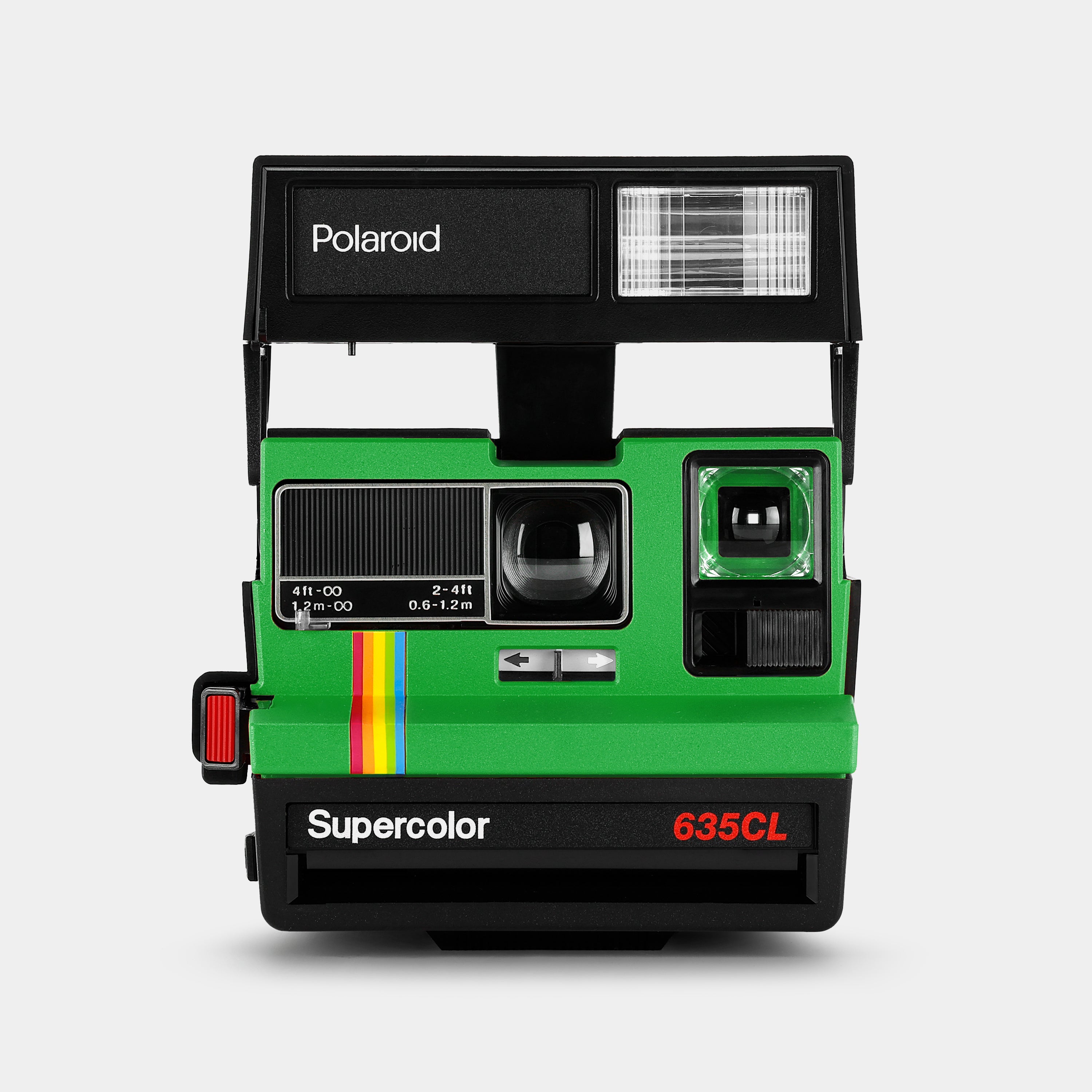 Polaroid 600 Supercolor 635 CL Green Instant Film Camera – Retrospekt