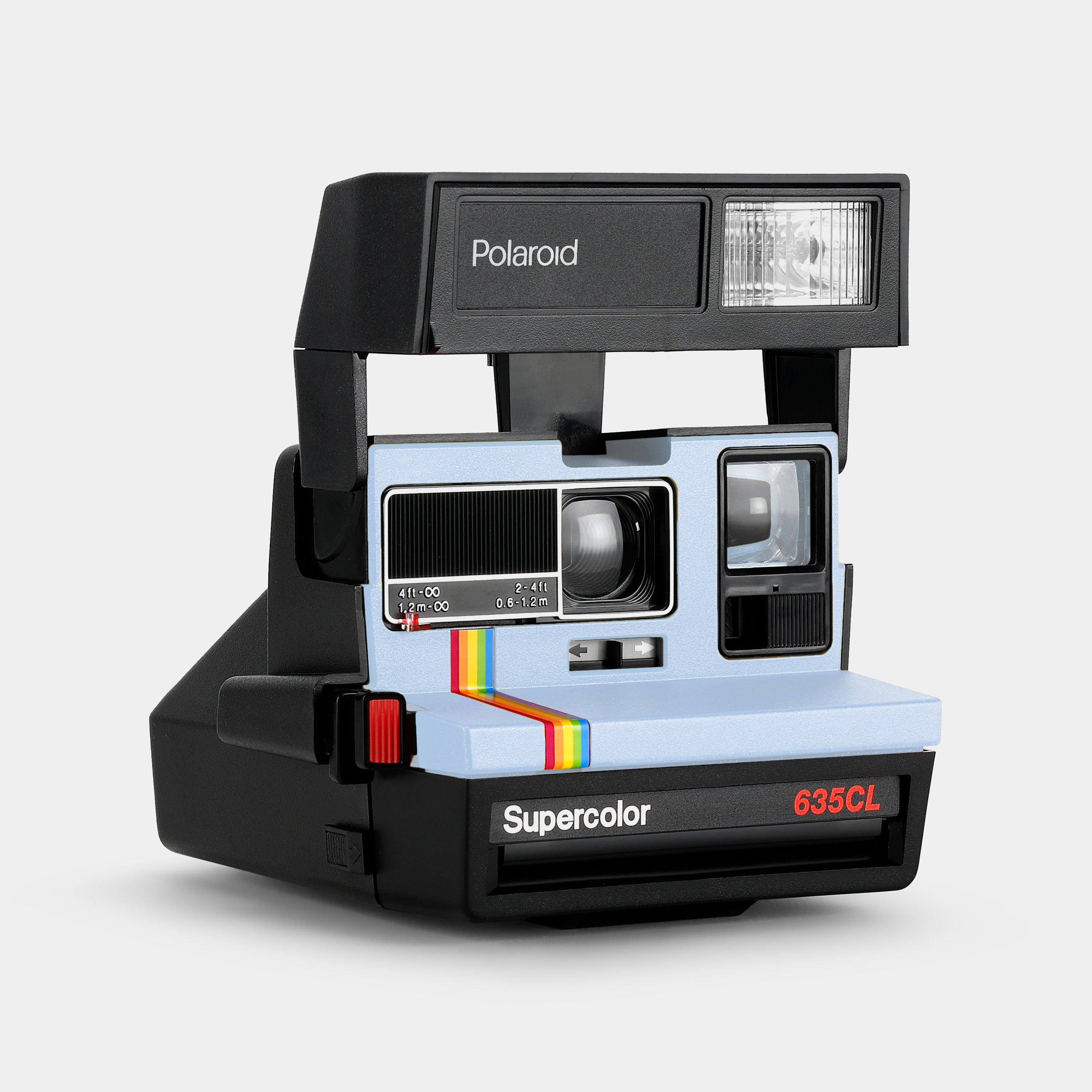 Polaroid 600 Supercolor 635 CL Light Blue Instant Film Camera