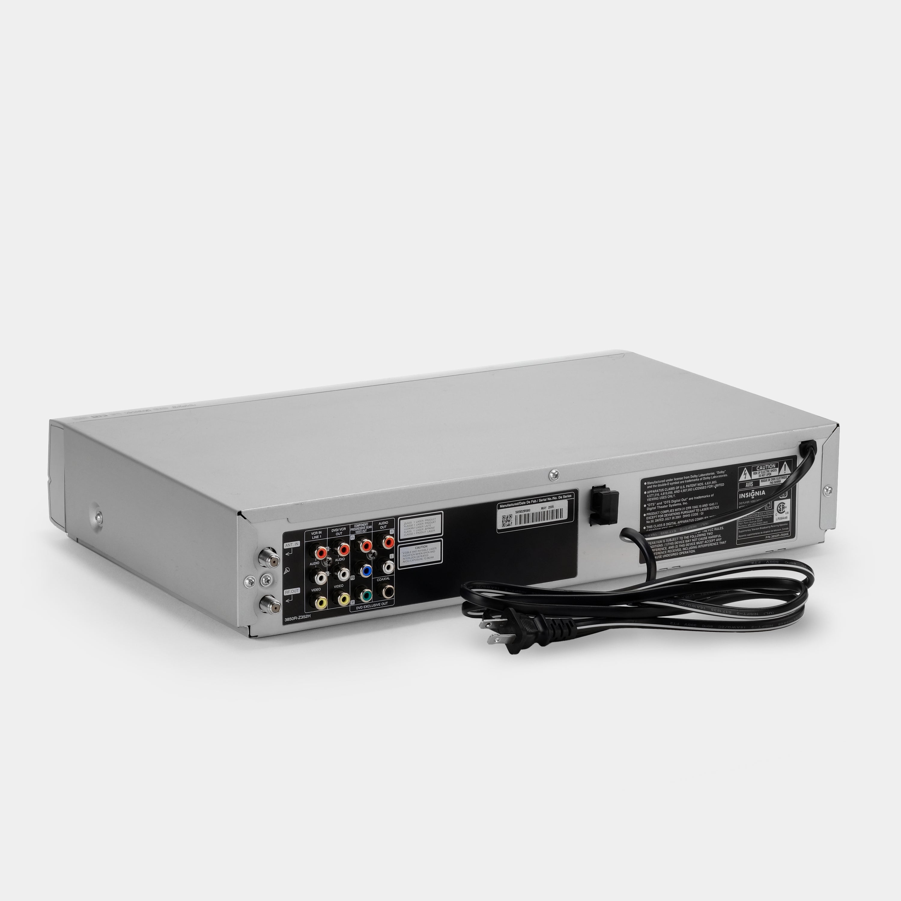 Insignia IS-DVD040924 DVD/VCR Combo VHS Player
