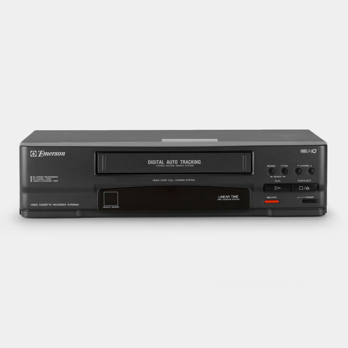 Emerson VCR3002A VCR VHS Player