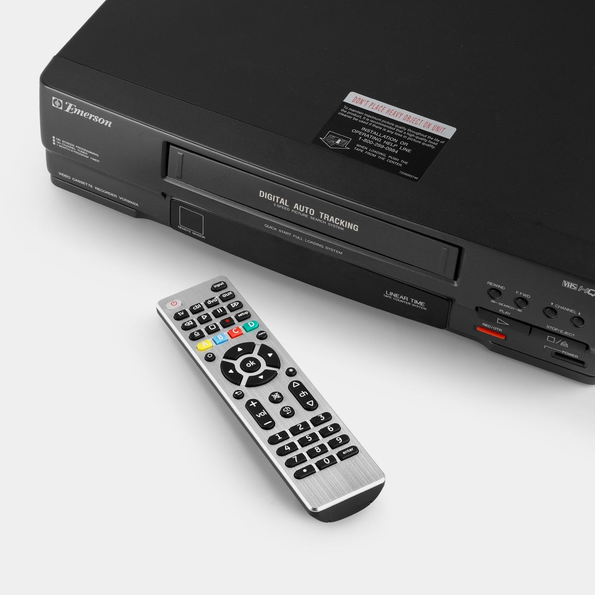 Emerson VCR3002A VCR VHS Player