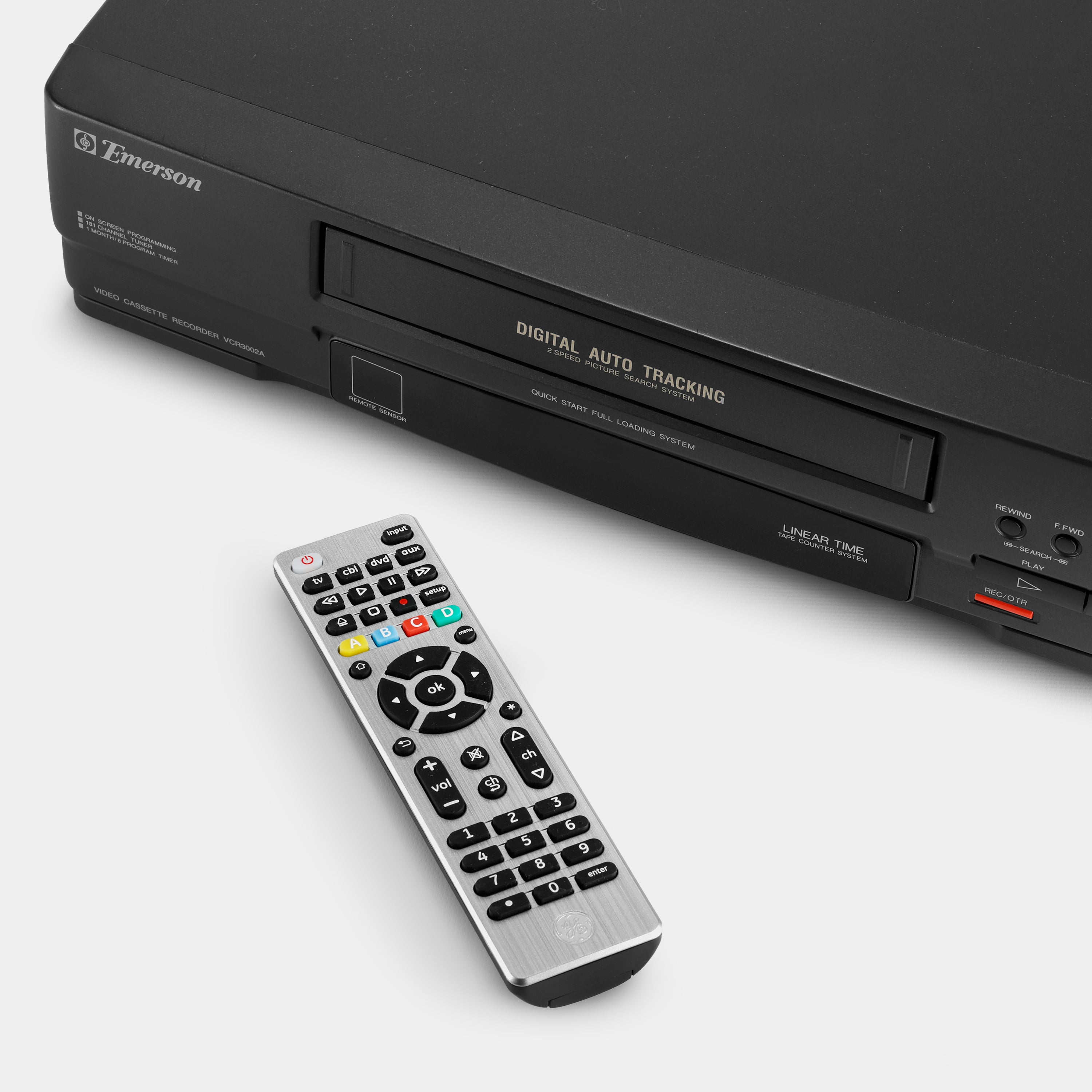 Emerson VCR3002A VCR VHS Player
