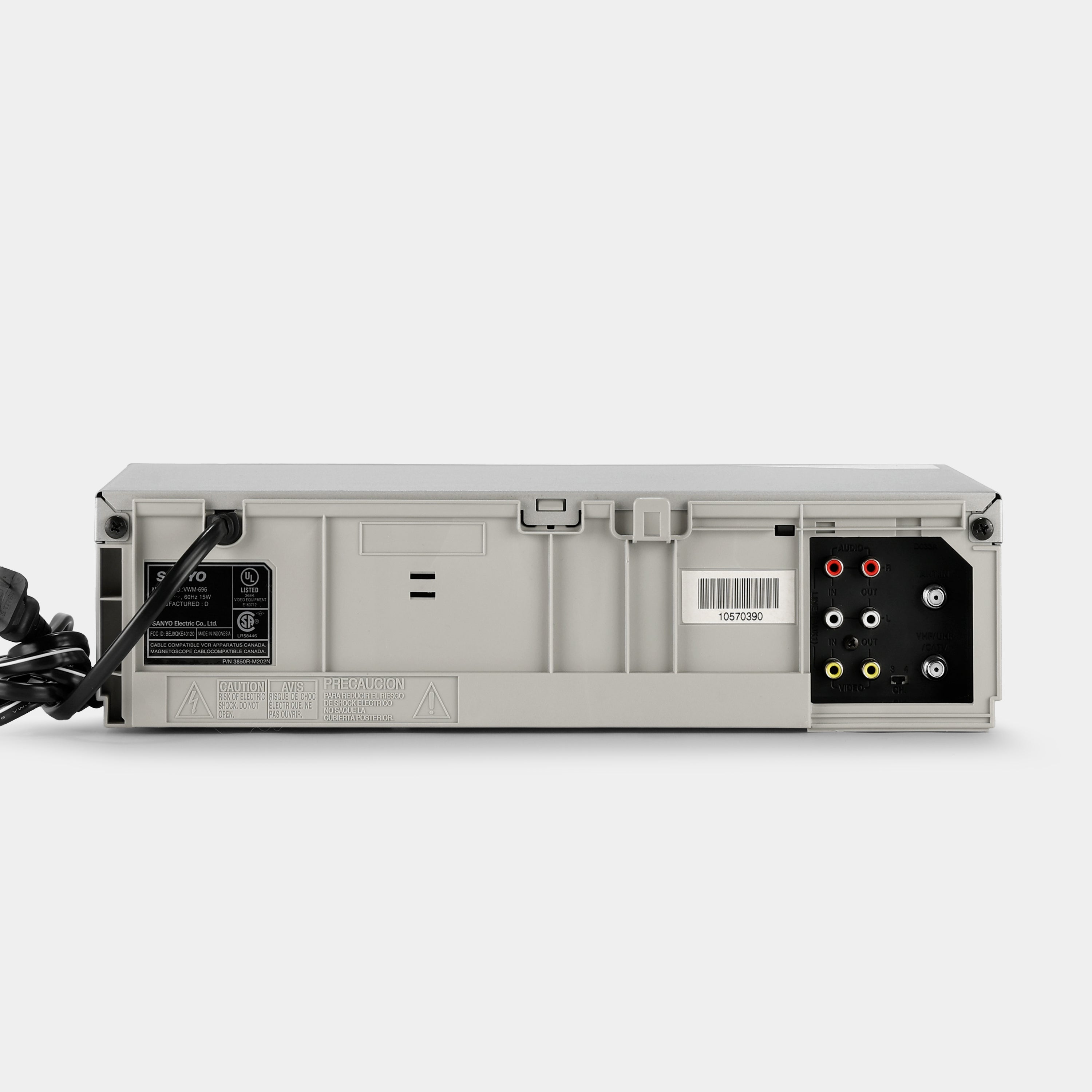 Sanyo VWM-696 VCR VHS Player