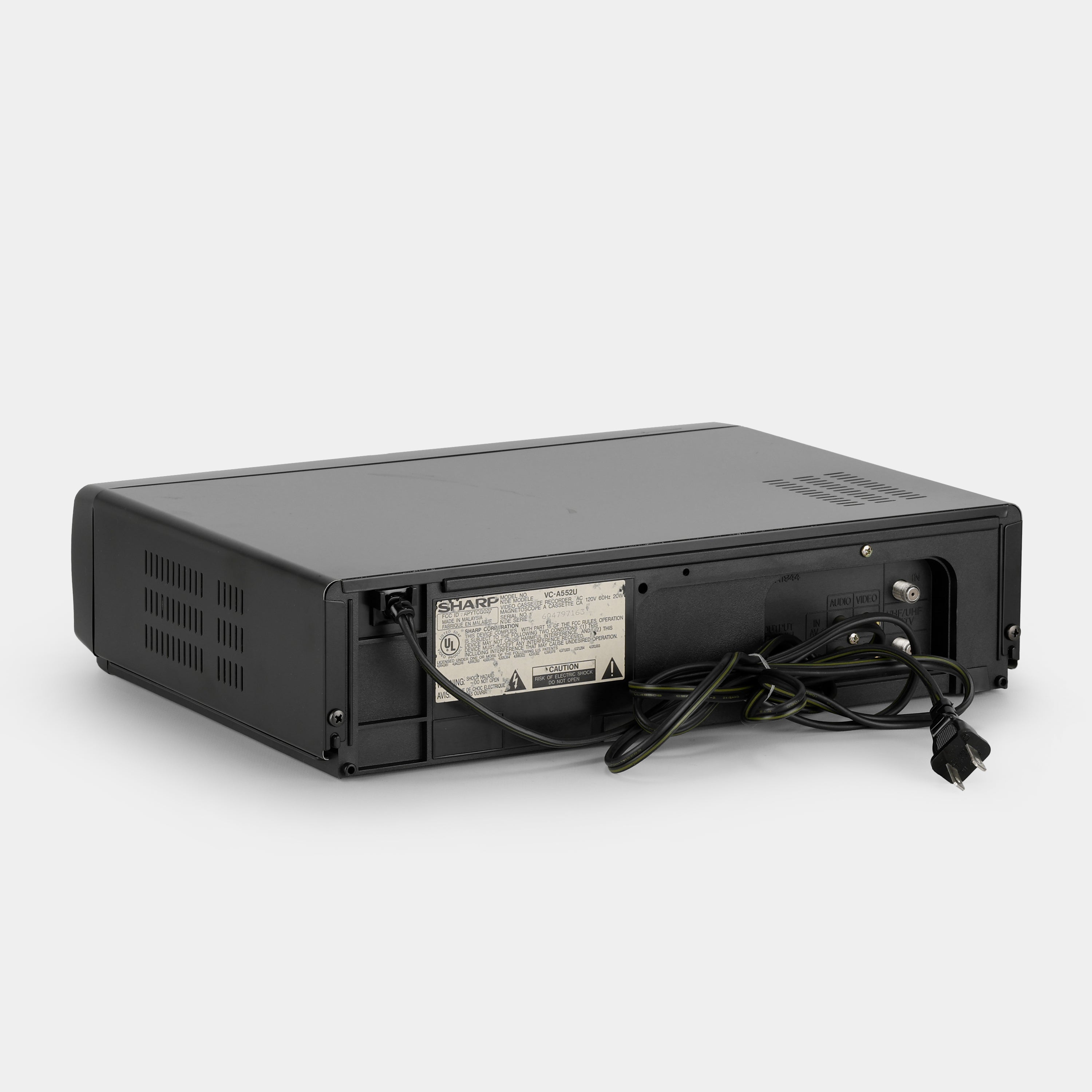Sharp VC-A552 VCR VHS Player