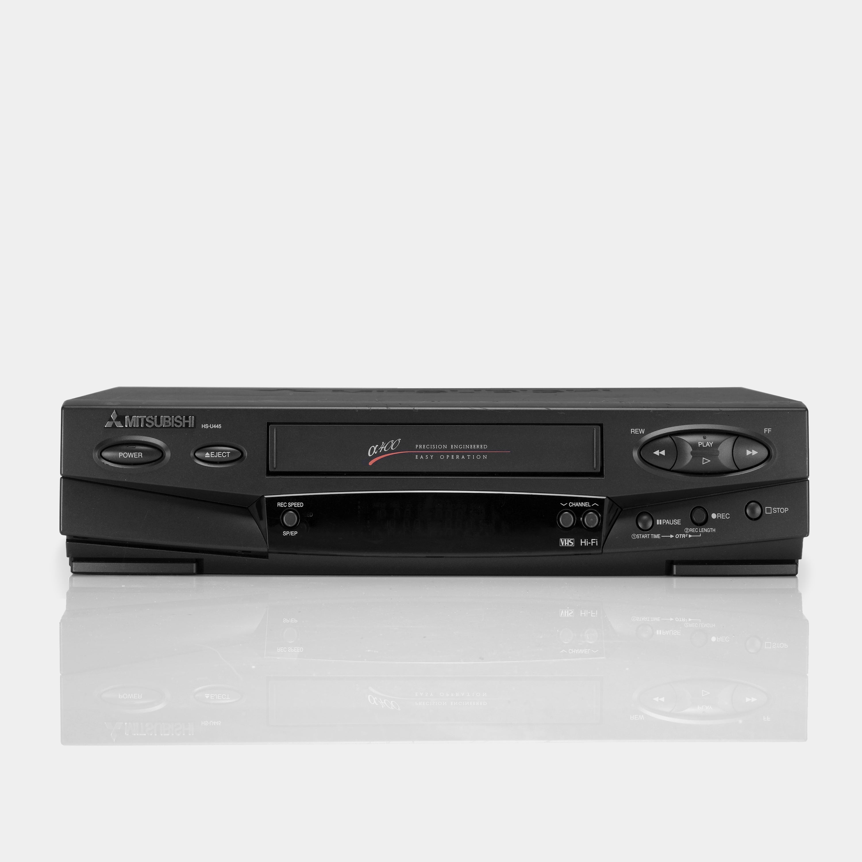 Mitsubishi HS-U445 VCR VHS Player