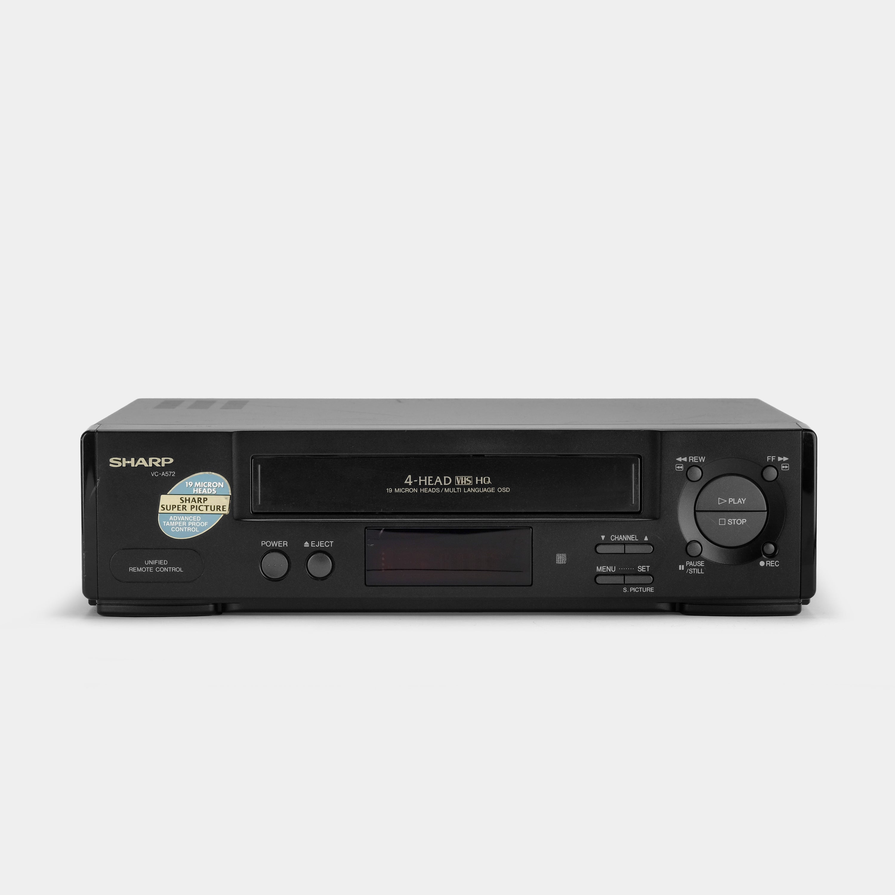 Sharp VC-A572U VCR VHS Player