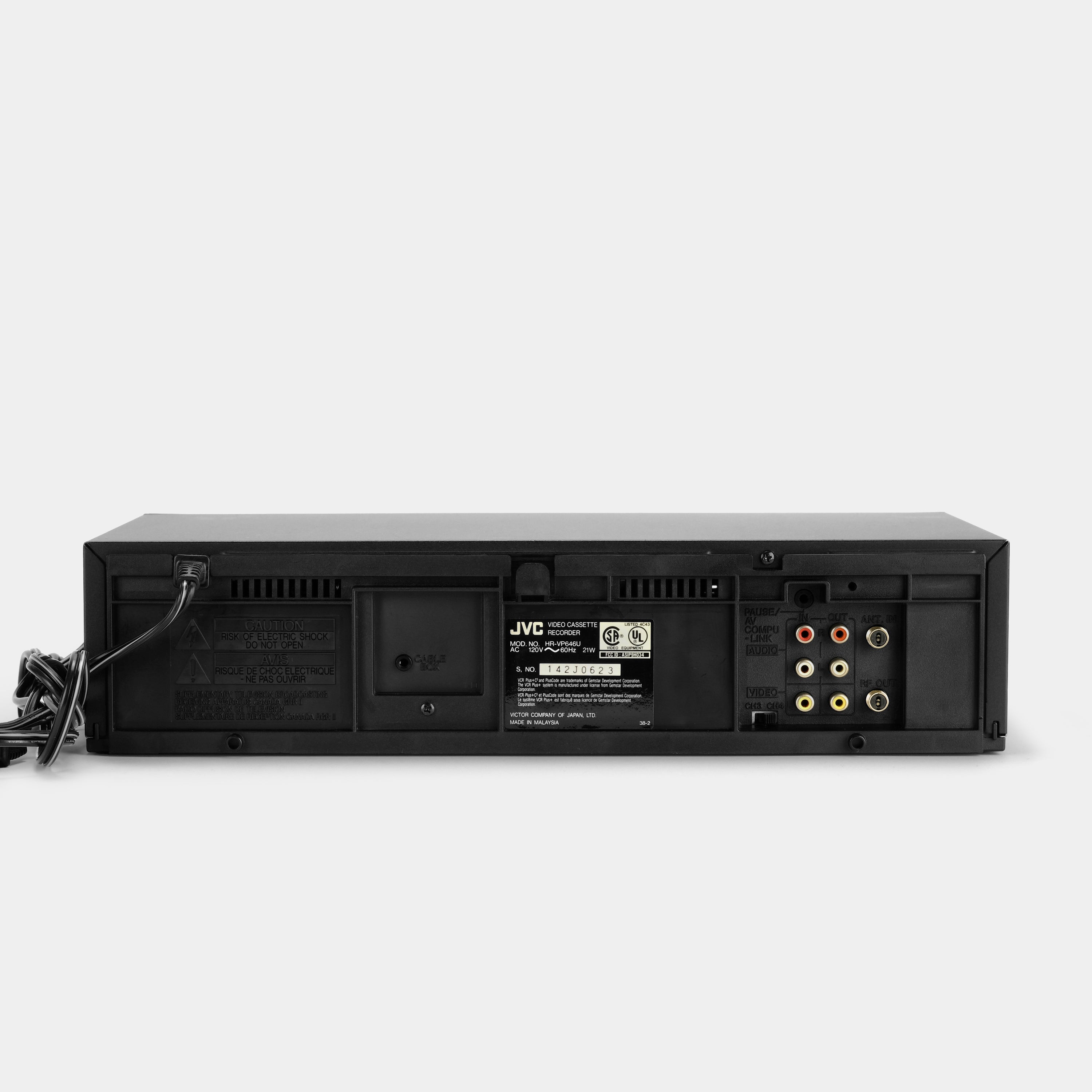 JVC HR-VP646U VCR VHS Player
