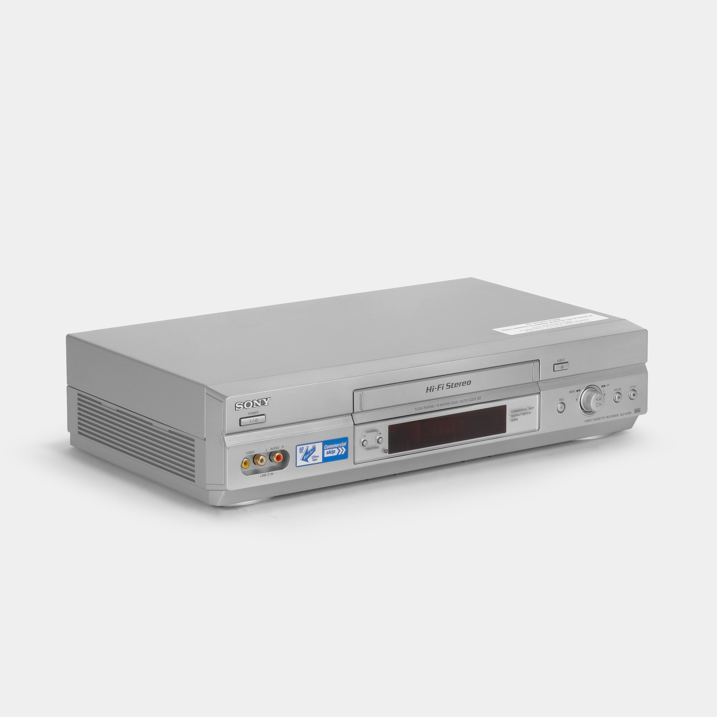 Sony SLV-N750 VCR VHS Player