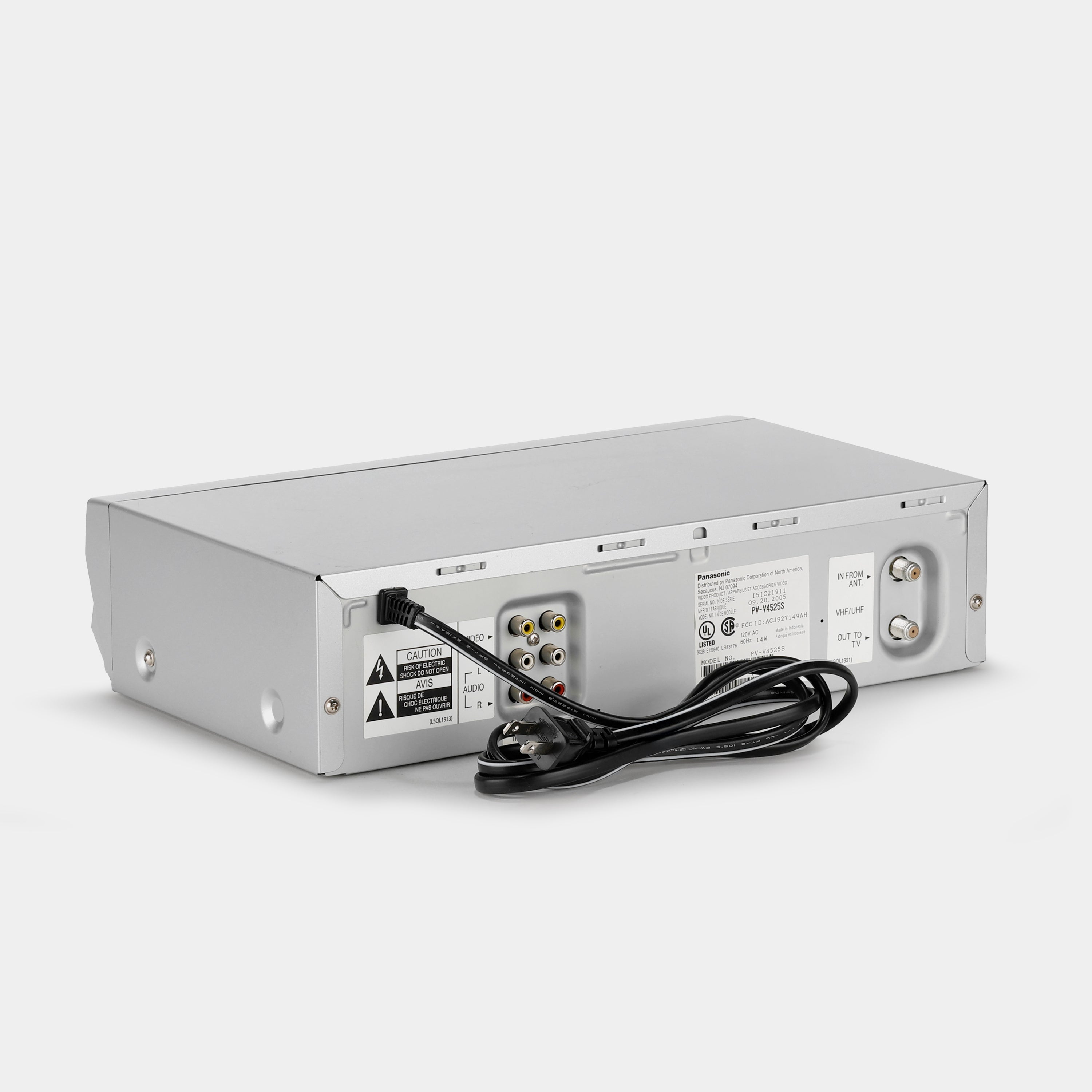 Panasonic PV-V4525S VCR VHS Player