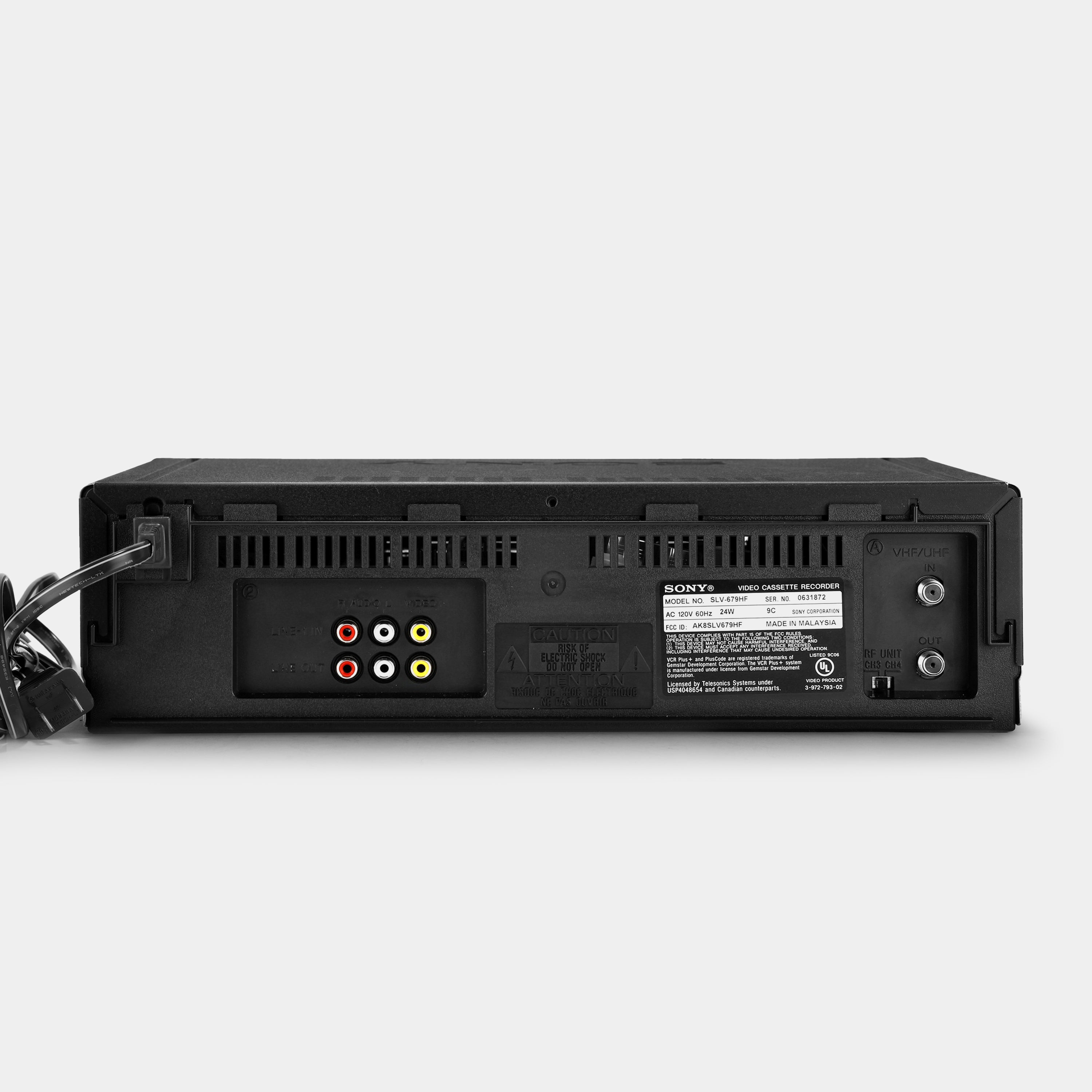 Sony SLV-679HF VCR VHS Player