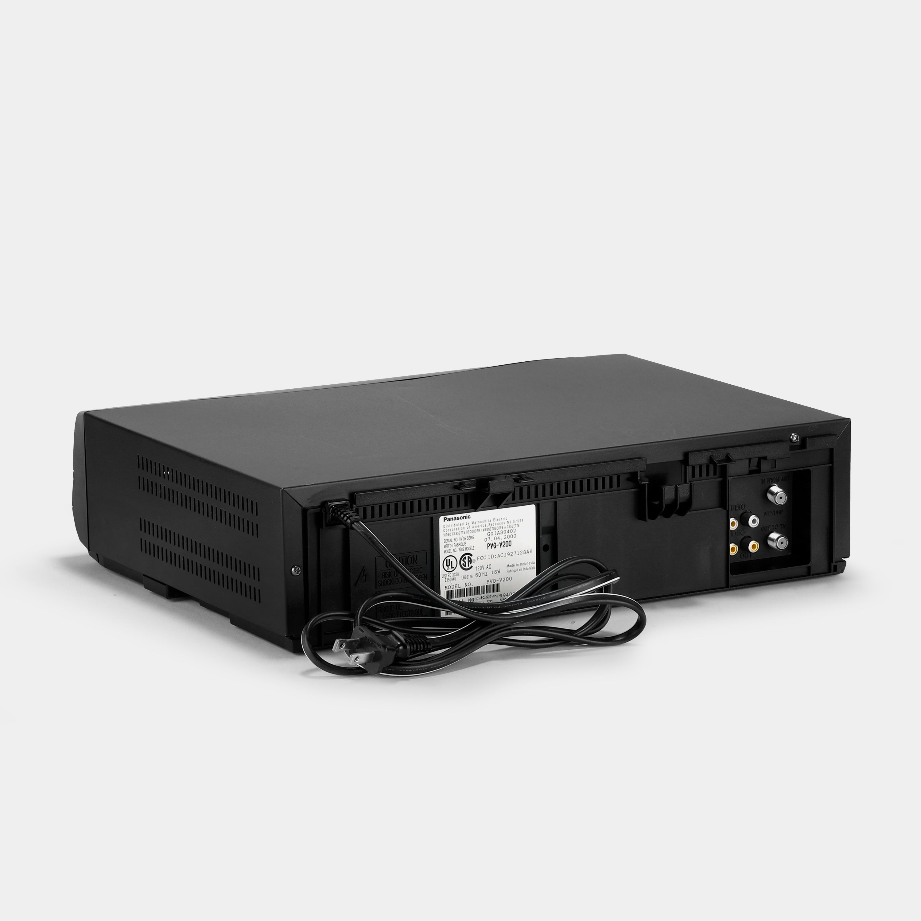 Panasonic PVQ-P200 VCR VHS Player