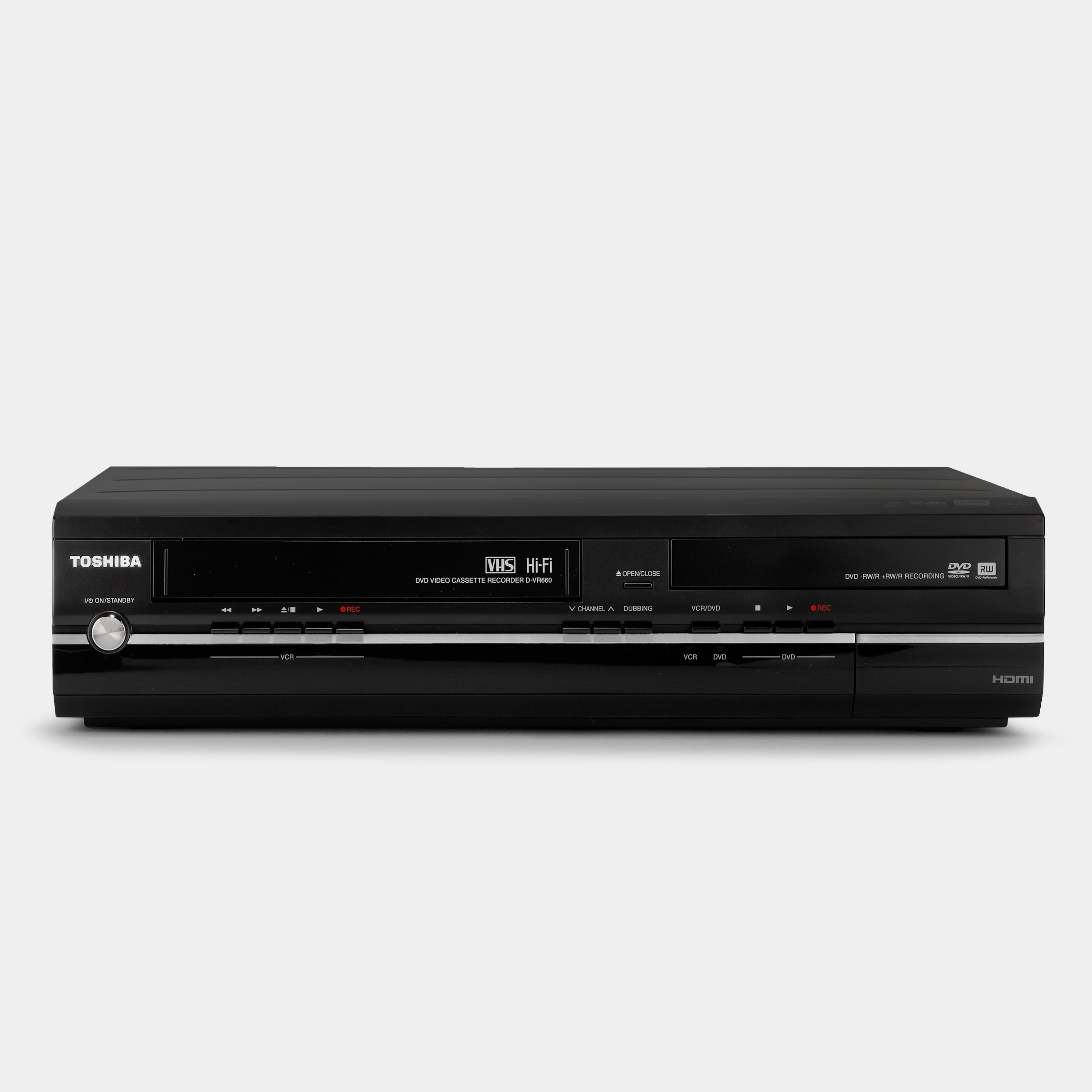 Toshiba D-VR660 VCR VHS and DVD Player